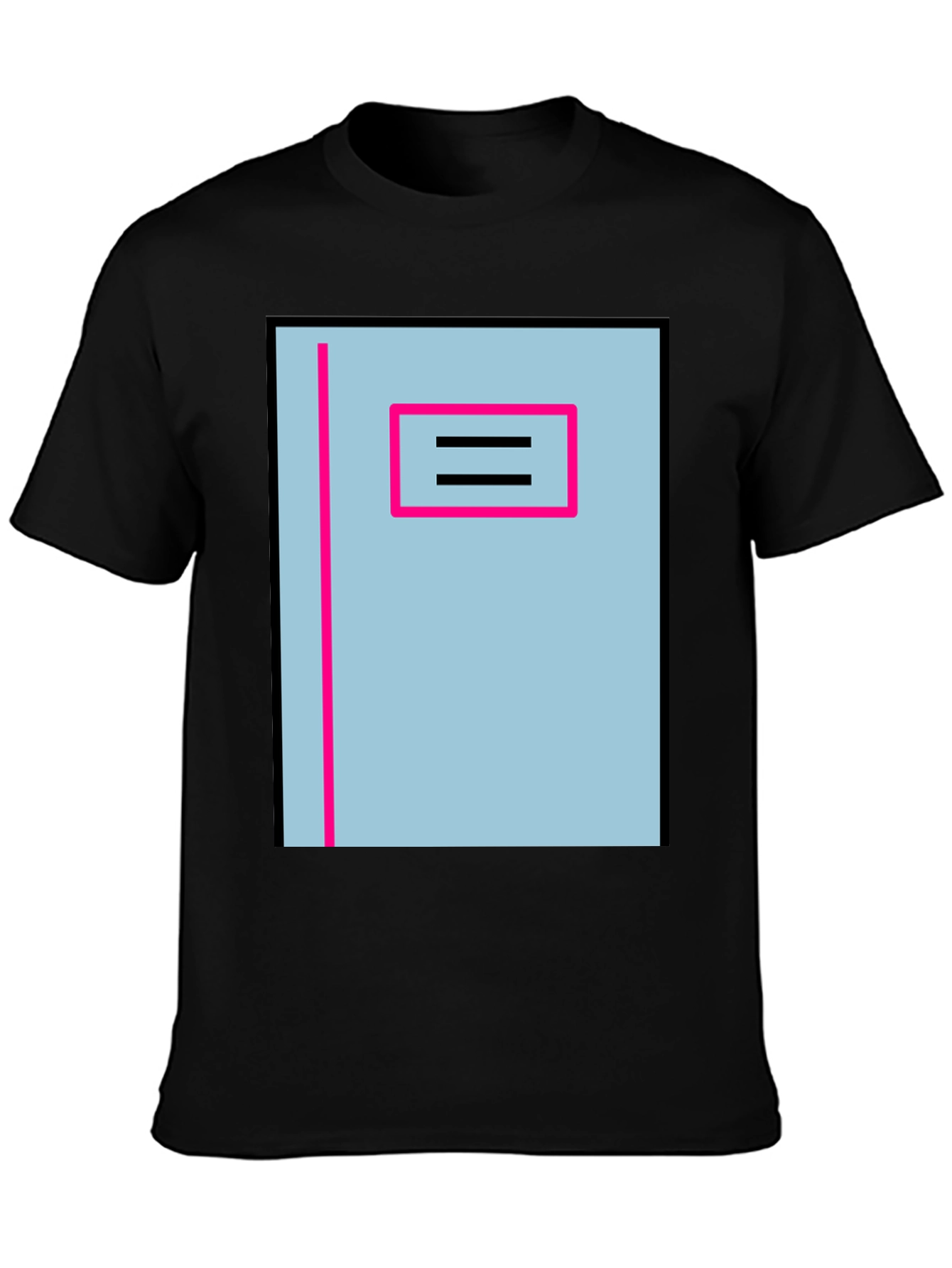 Black Notebook Graphic Tee - Stylish & Comfortable Casual Wear view 3
