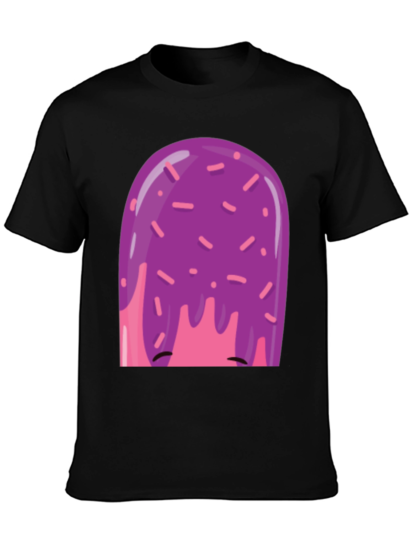 Black Funky Popsicle Graphic Tee view 3