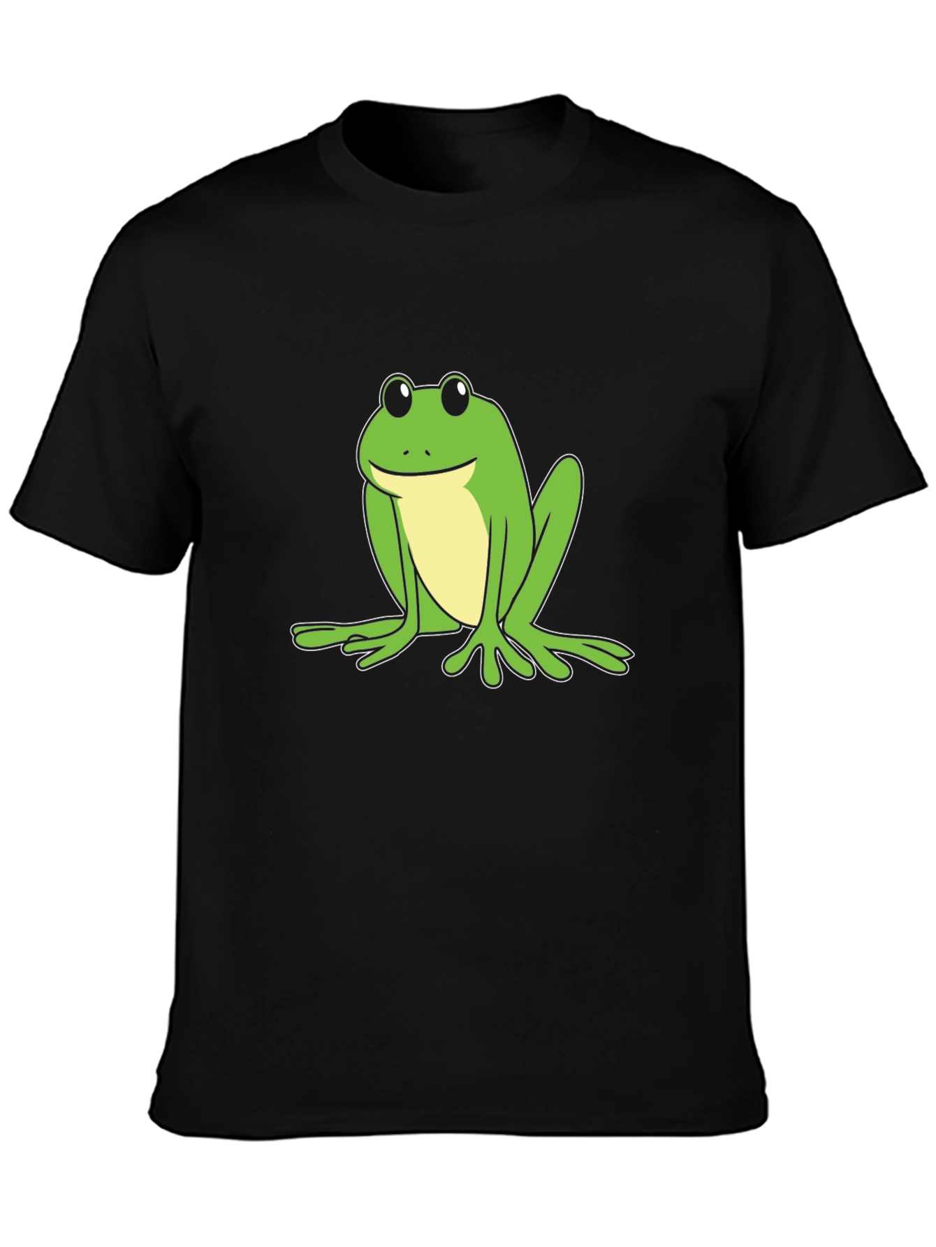 Black Frog Graphic Black T-Shirt view 3