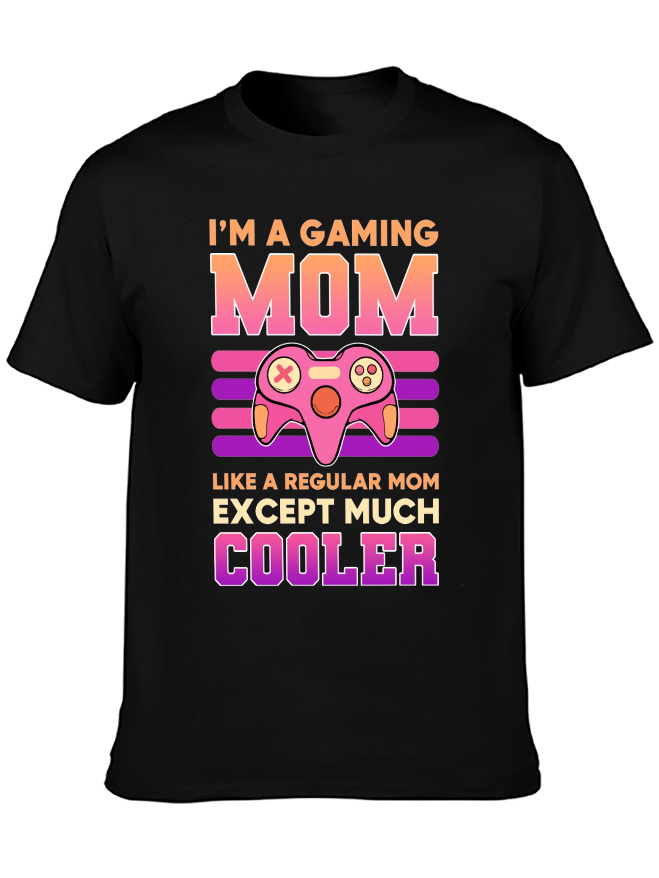 Gaming Mom Graphic T-Shirt - Gamer Mother Tee - 3
