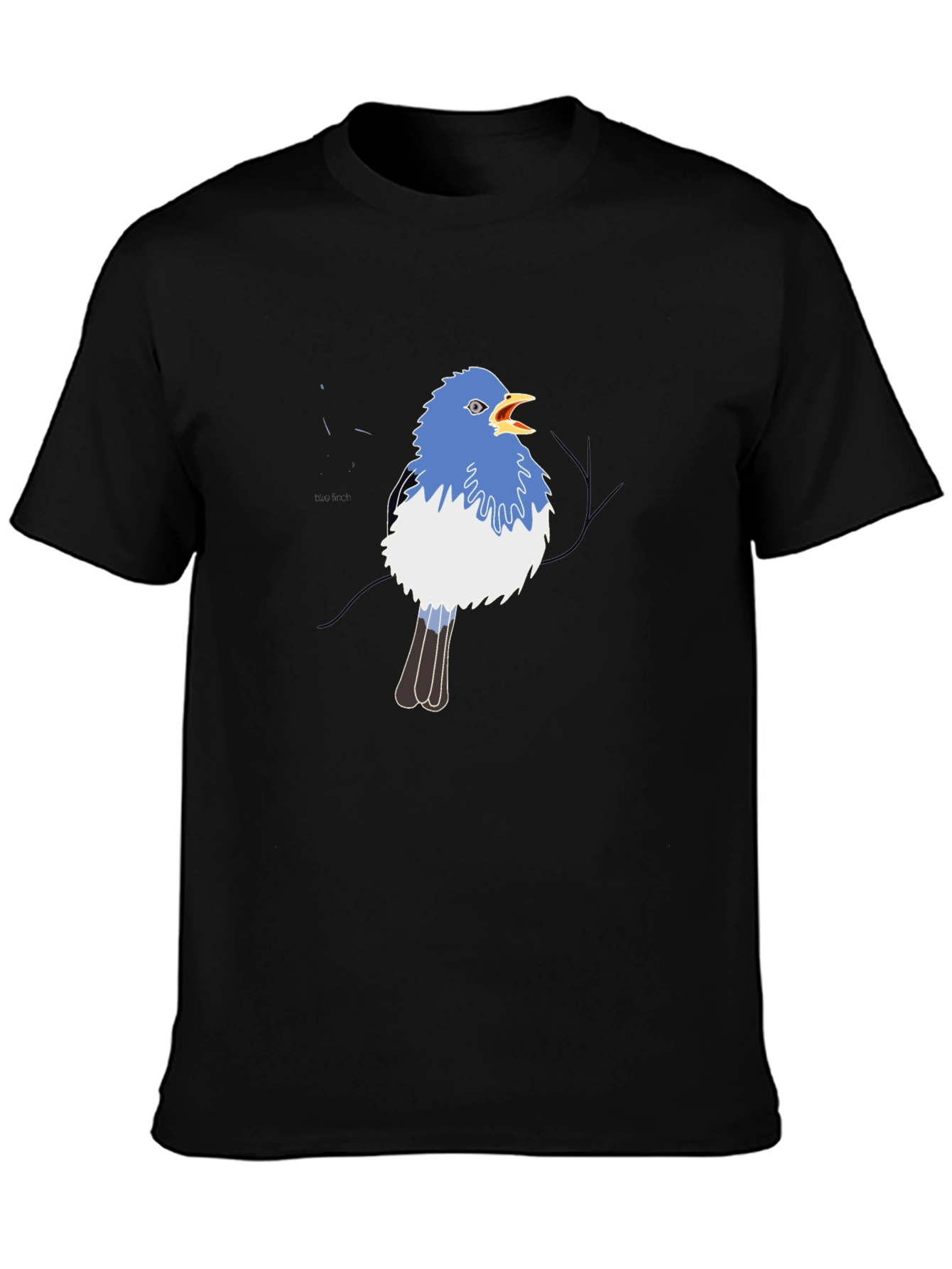 Black Bird Graphic Tee - Casual Comfort view 3