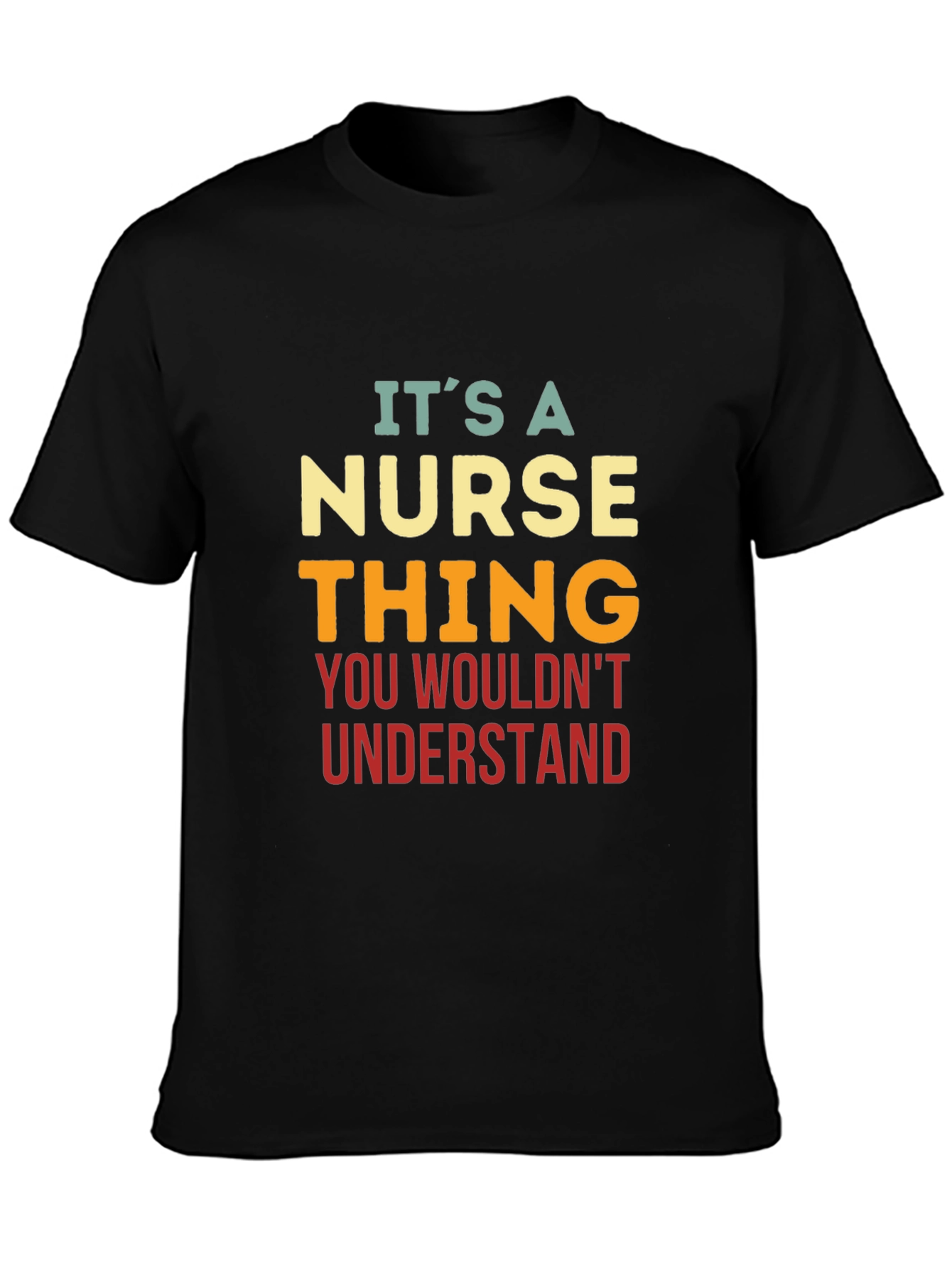 Black Nurse Thing T-Shirt - You Wouldn't Understand view 3