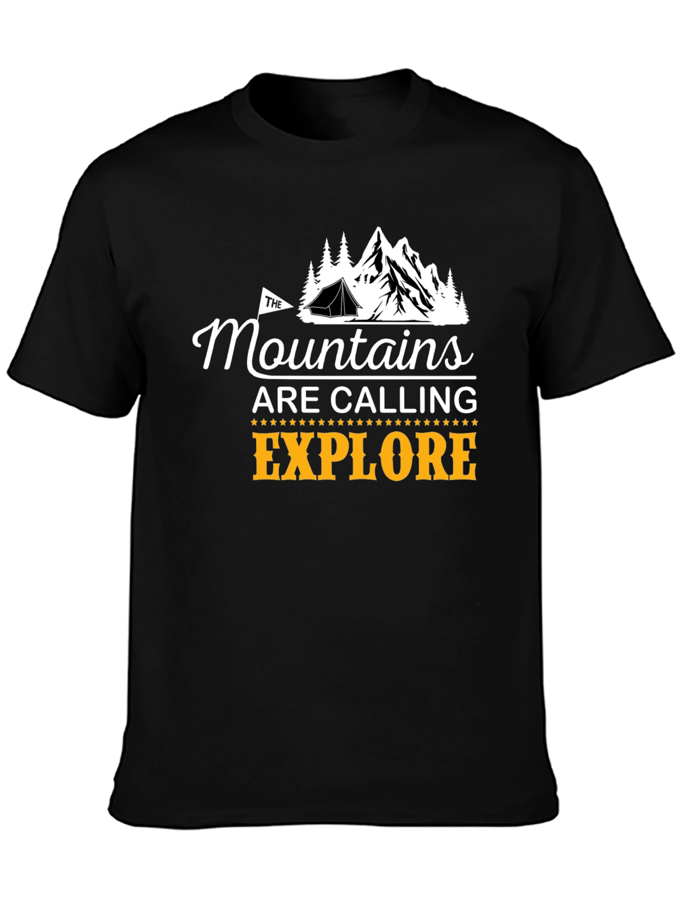 Black Mountains Are Calling Graphic Tee view 3