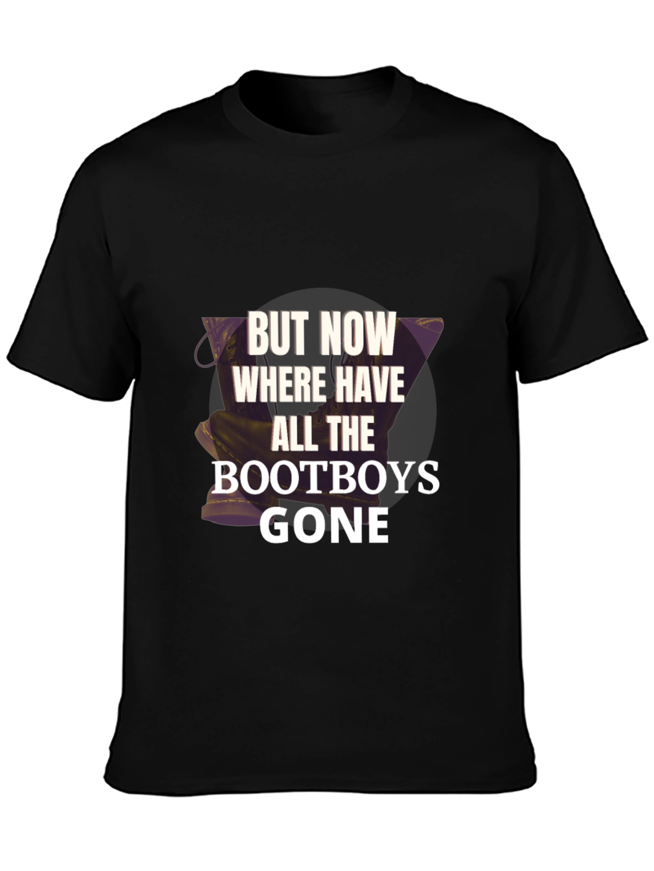 Black Bootboys Graphic T-Shirt - Stylish Cotton Tee view 3