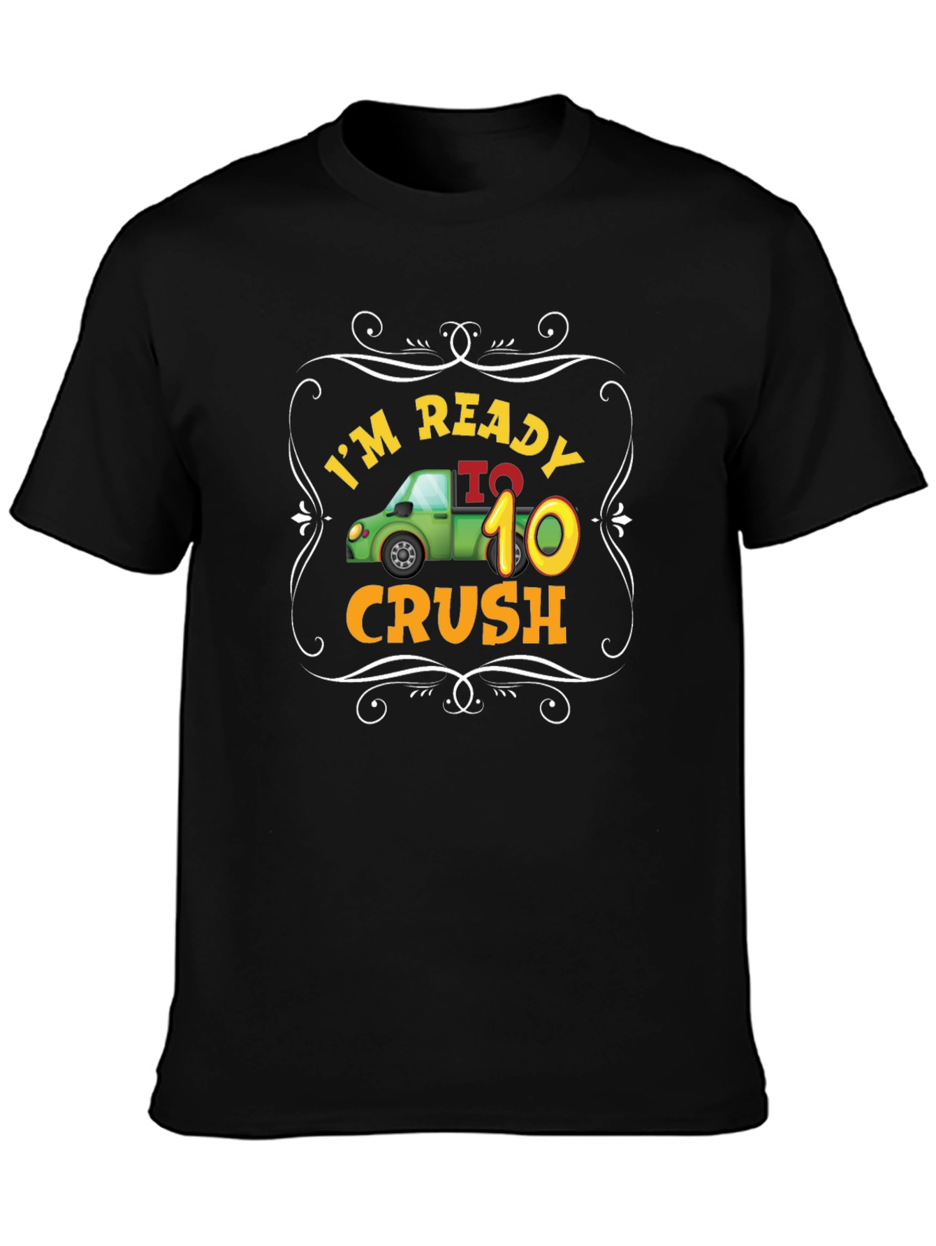 Ready to Crush 10th Birthday T-Shirt - 3