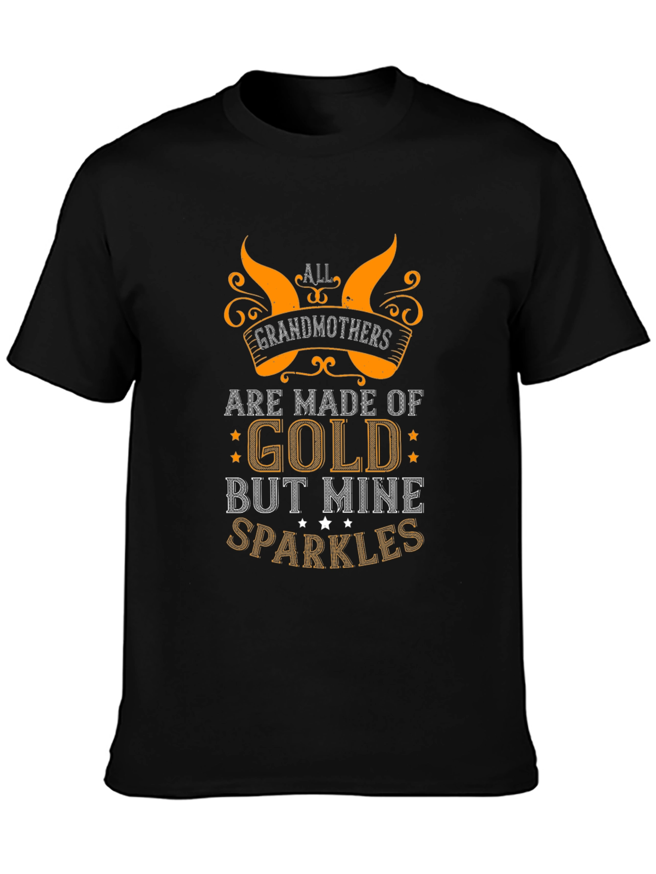 Black Grandmothers Are Made of Gold T-Shirt view 3
