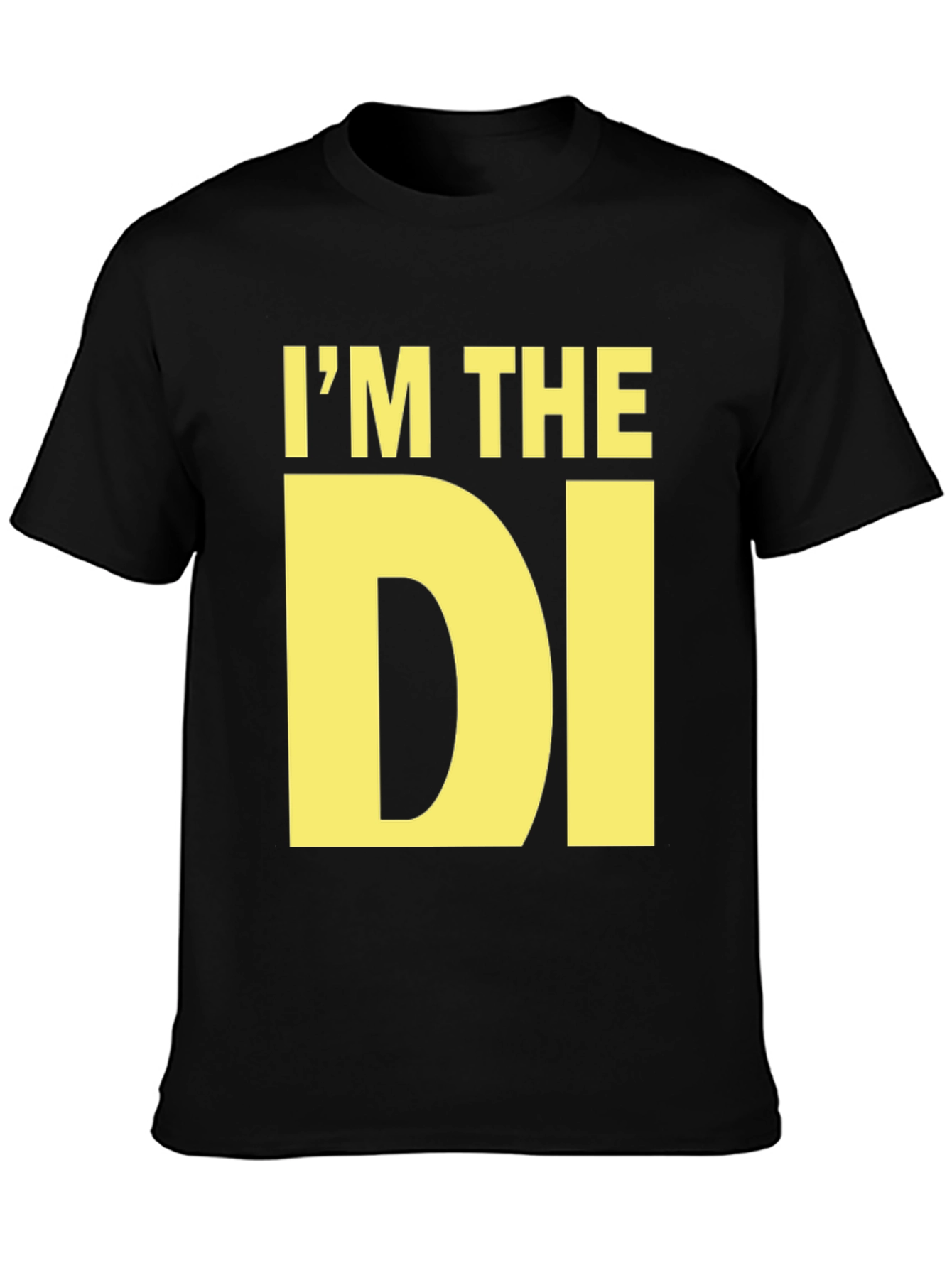 Black I'm the DI Black T-Shirt view 3
