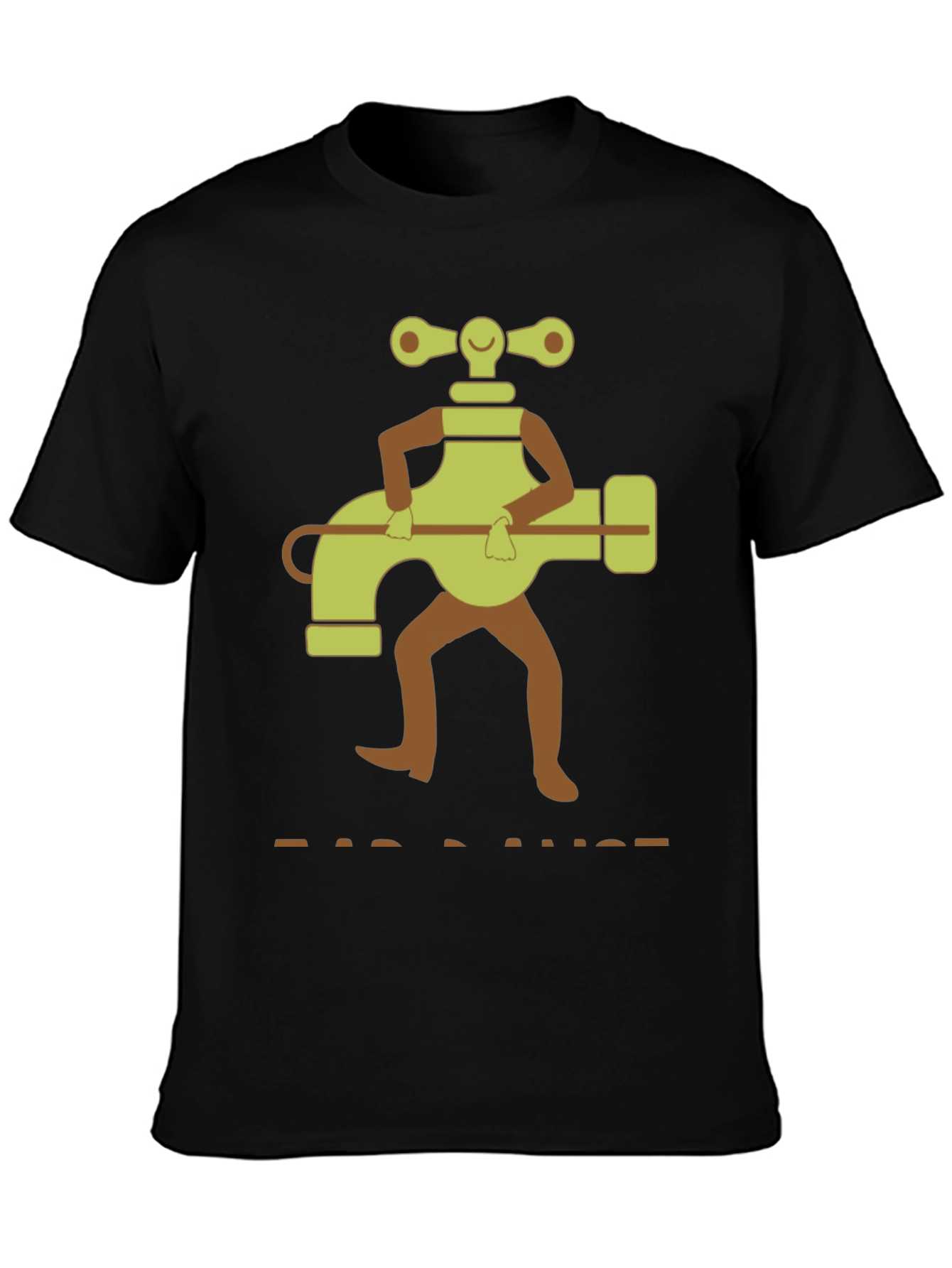 Black Tap Dance T-Shirt - Funny Graphic Tee view 3