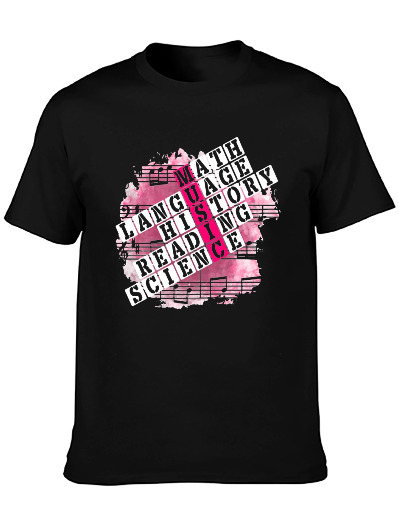 Music & Academics Graphic Tee - 3