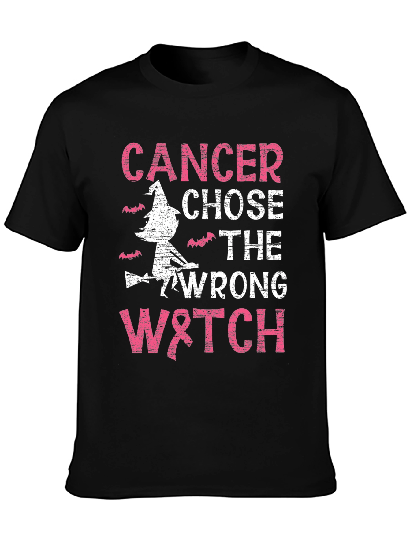 Cancer Chose Wrong Witch T-Shirt - 3
