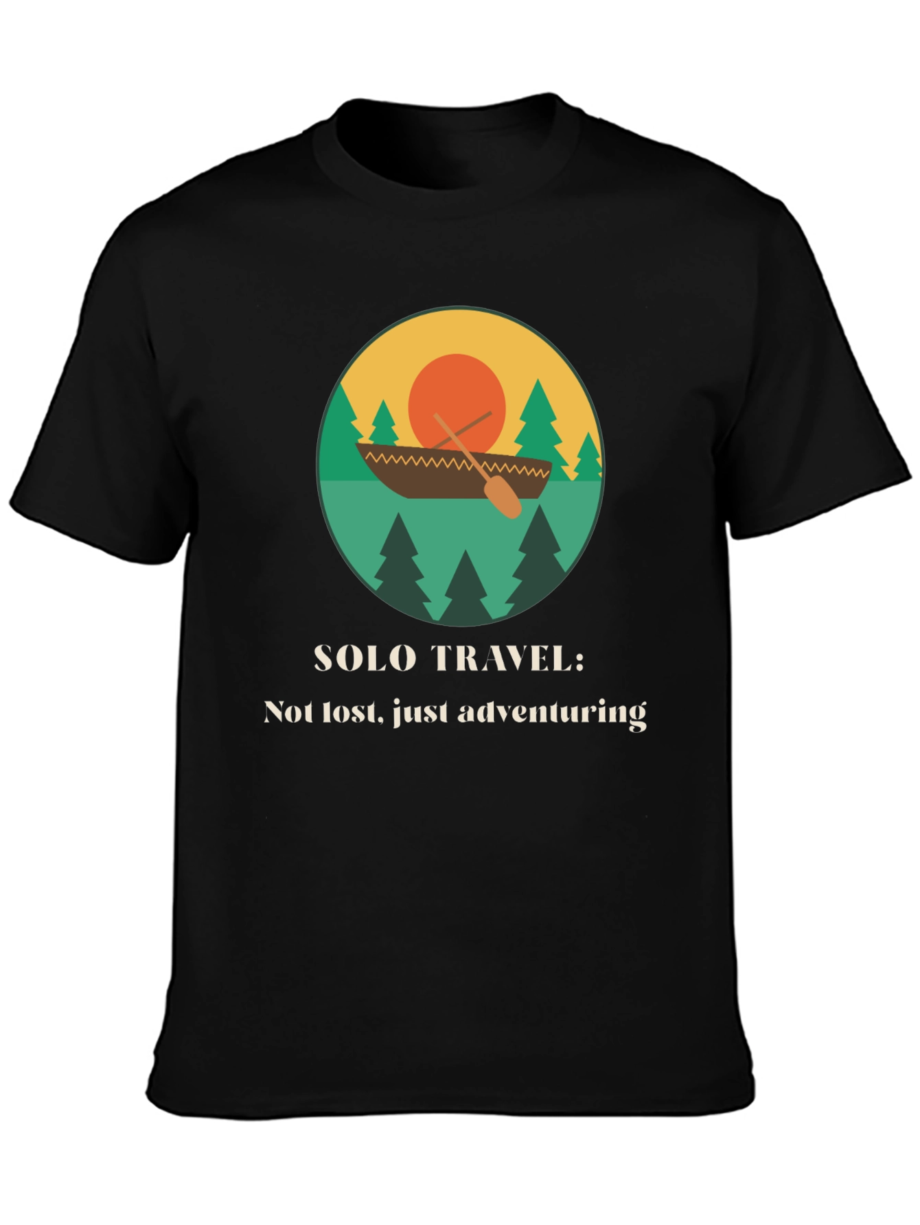 Solo Travel Adventuring T-Shirt - 3