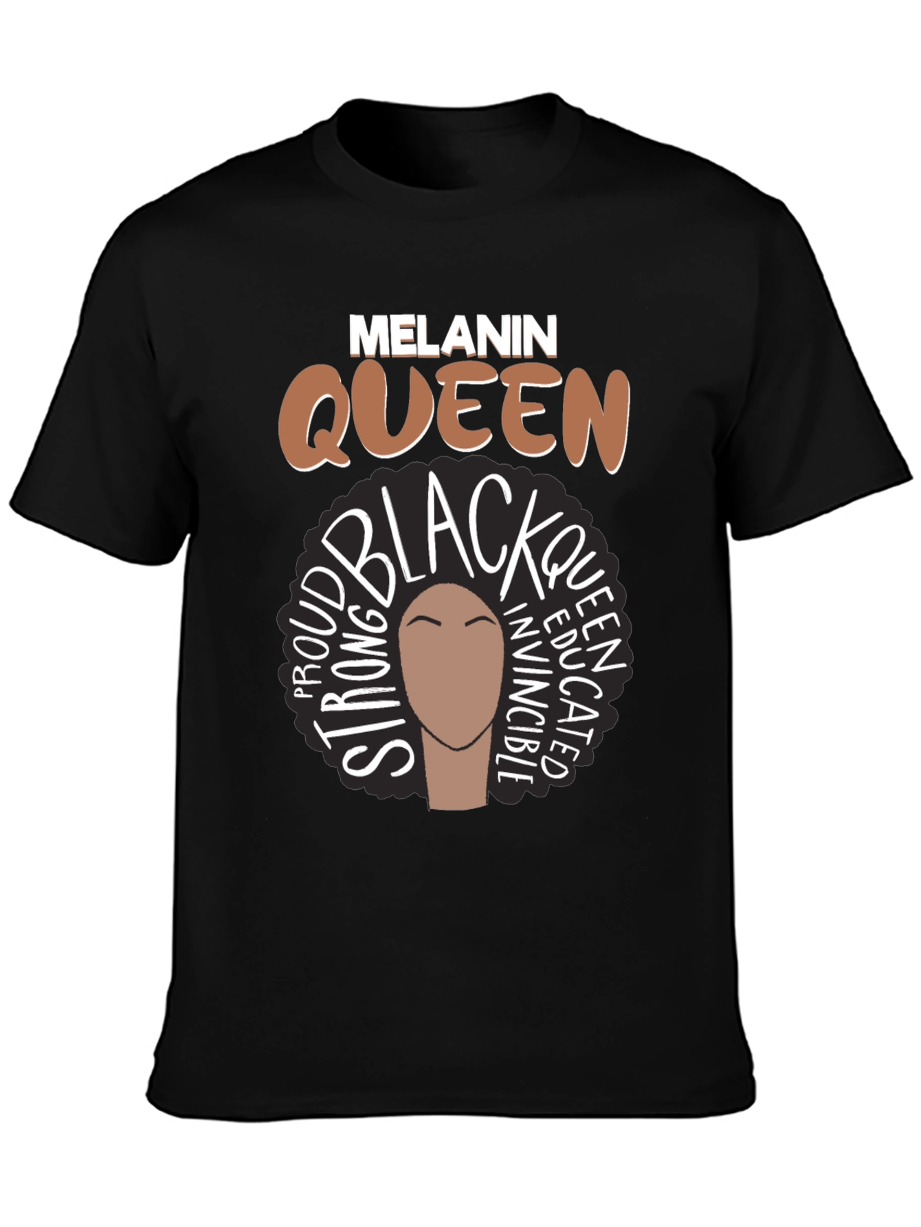 Melanin Queen Black Pride T-Shirt - Empowering Women's Tee - 3