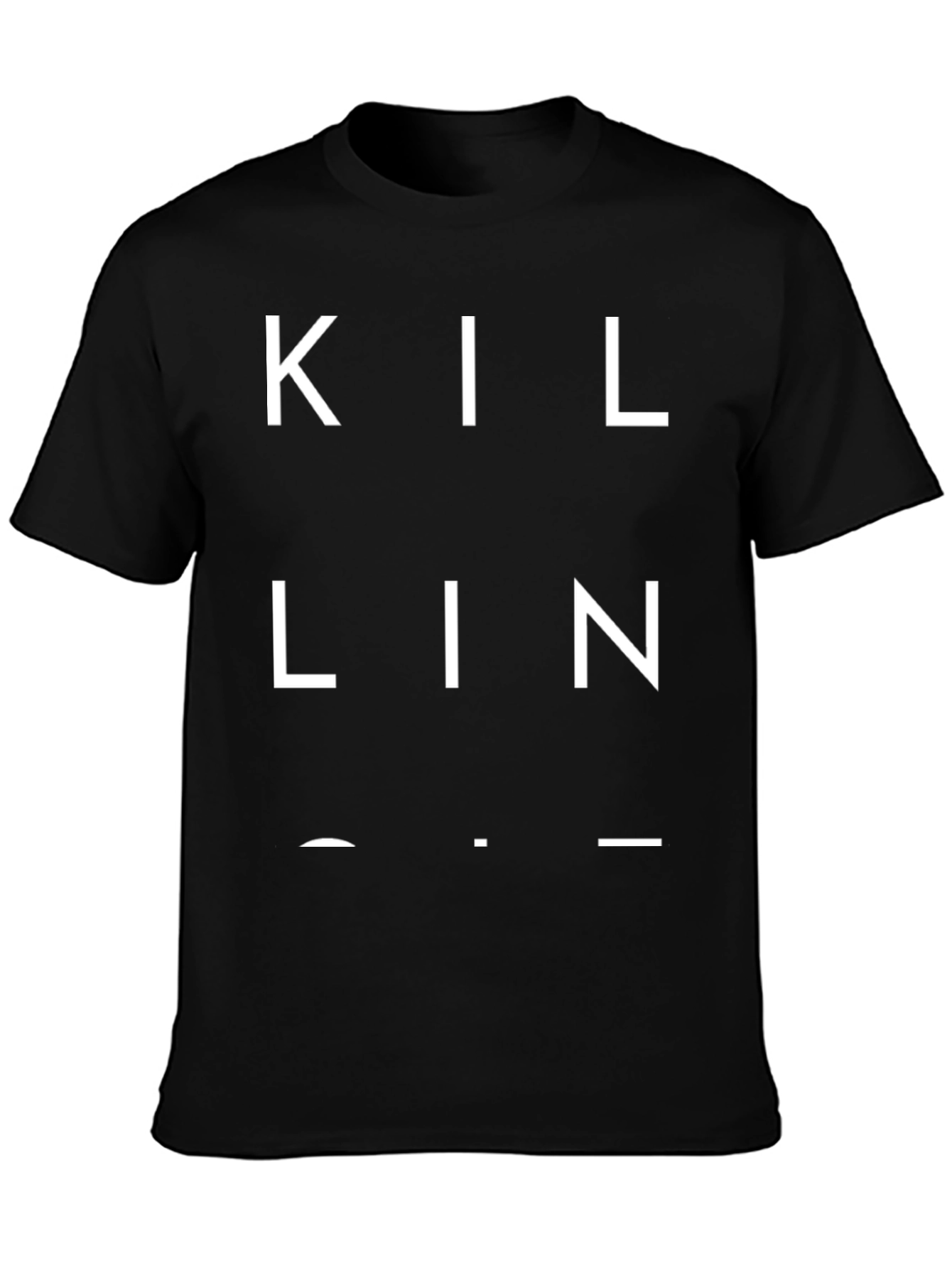Black Killing It T-Shirt - Black view 3