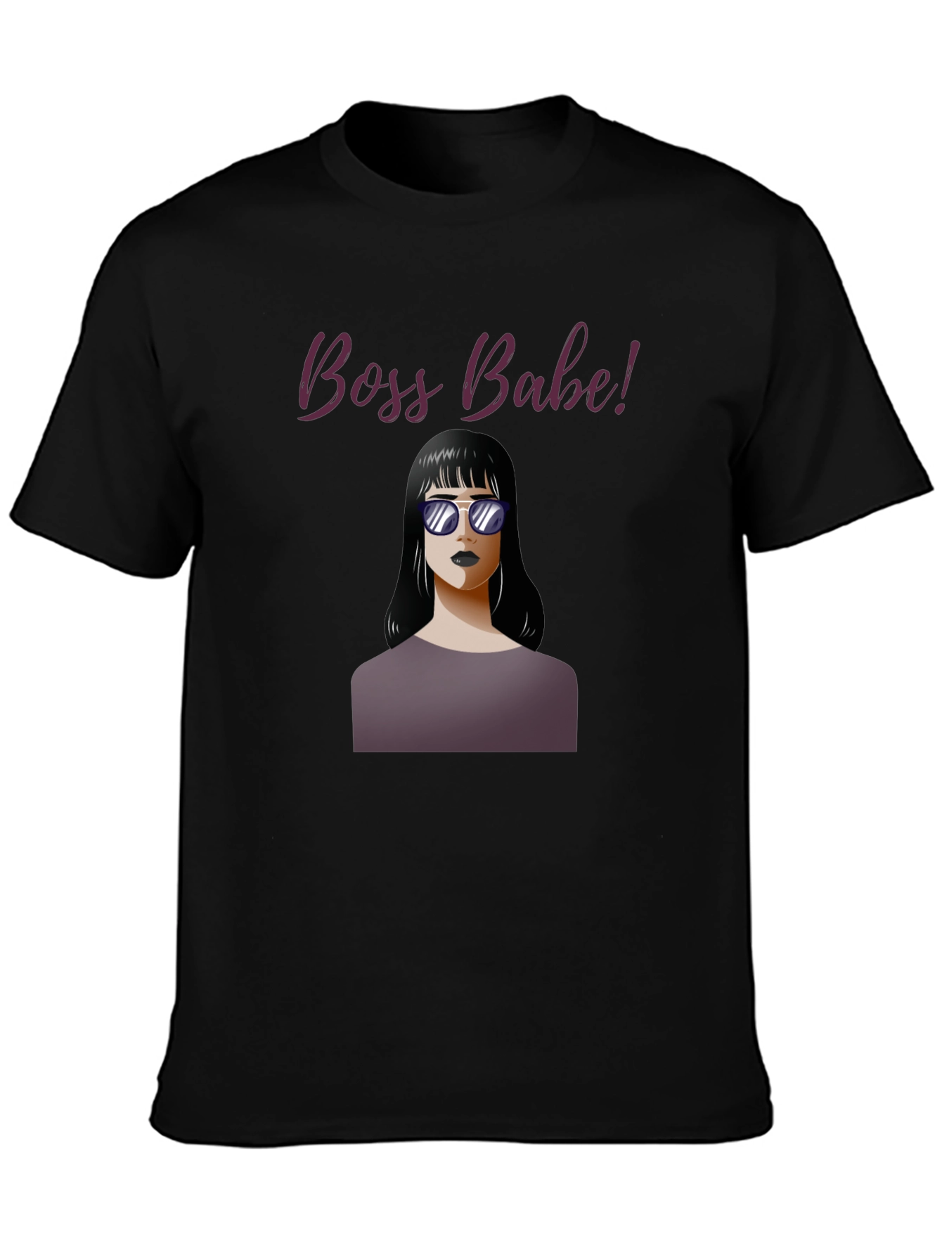 Black Boss Babe Graphic Tee - Stylish & Empowering view 3