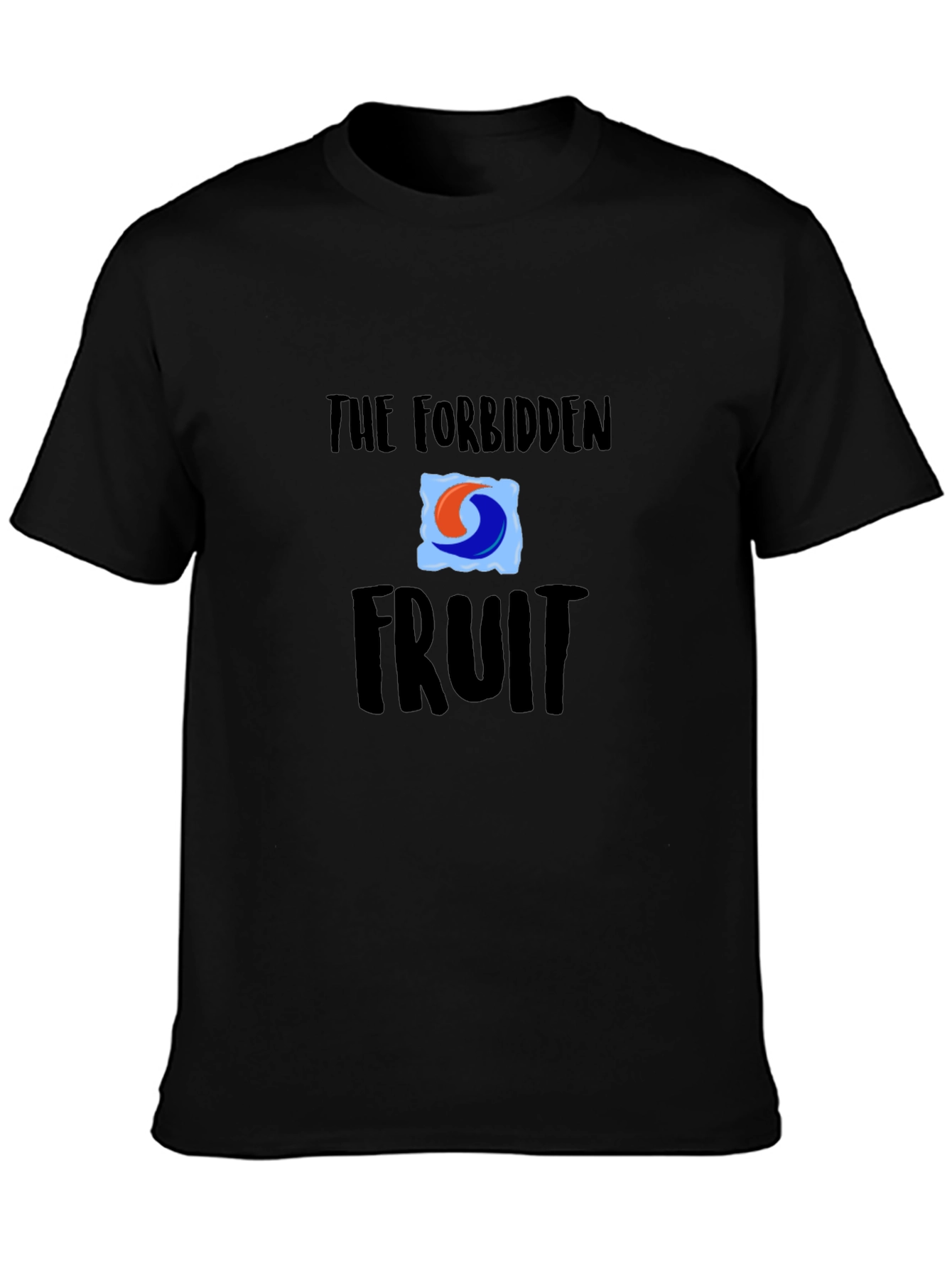 Black Forbidden Fruit Black T-Shirt view 3