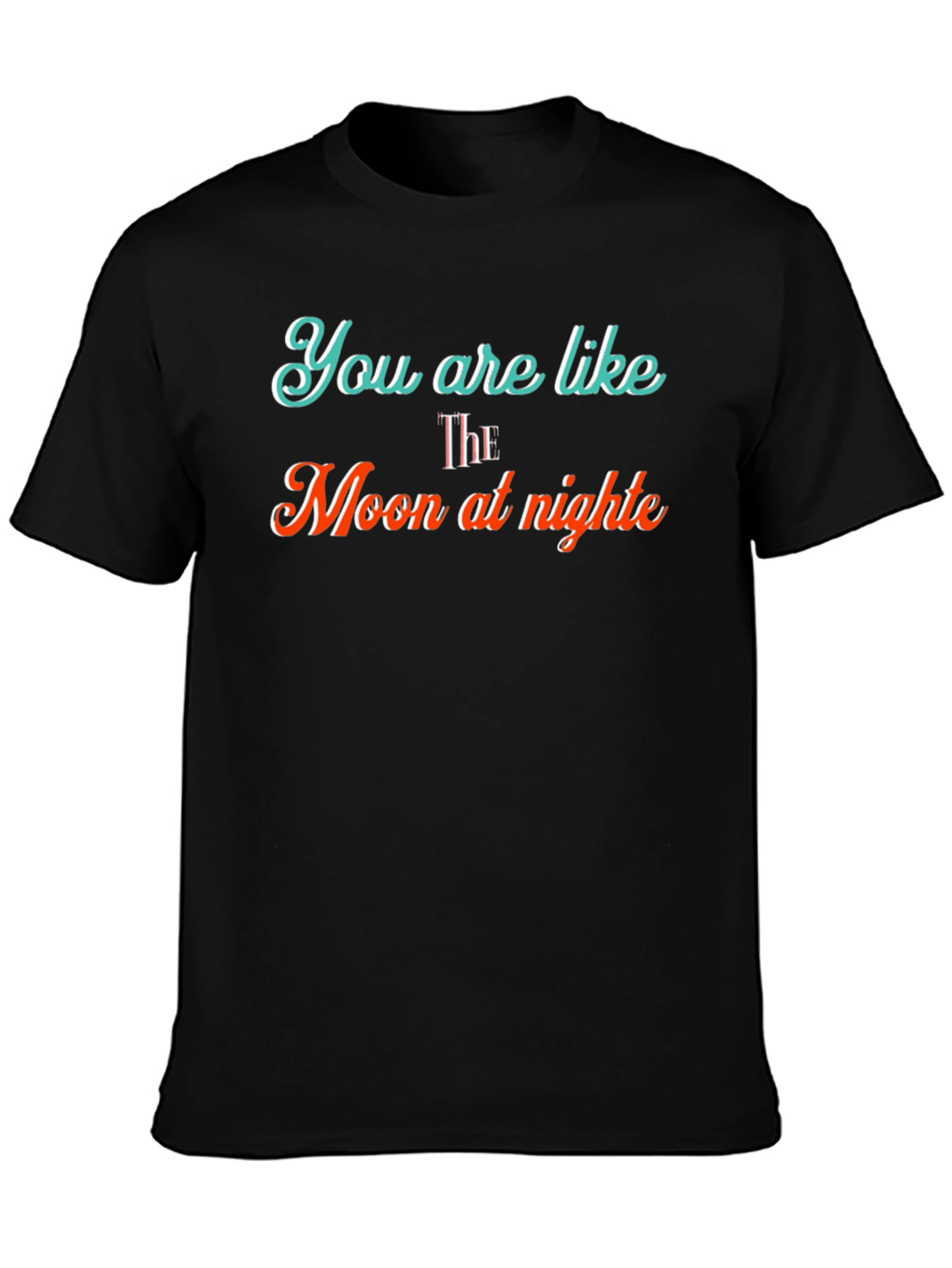 Black Moon at Night Graphic Tee - Soft & Stylish view 3