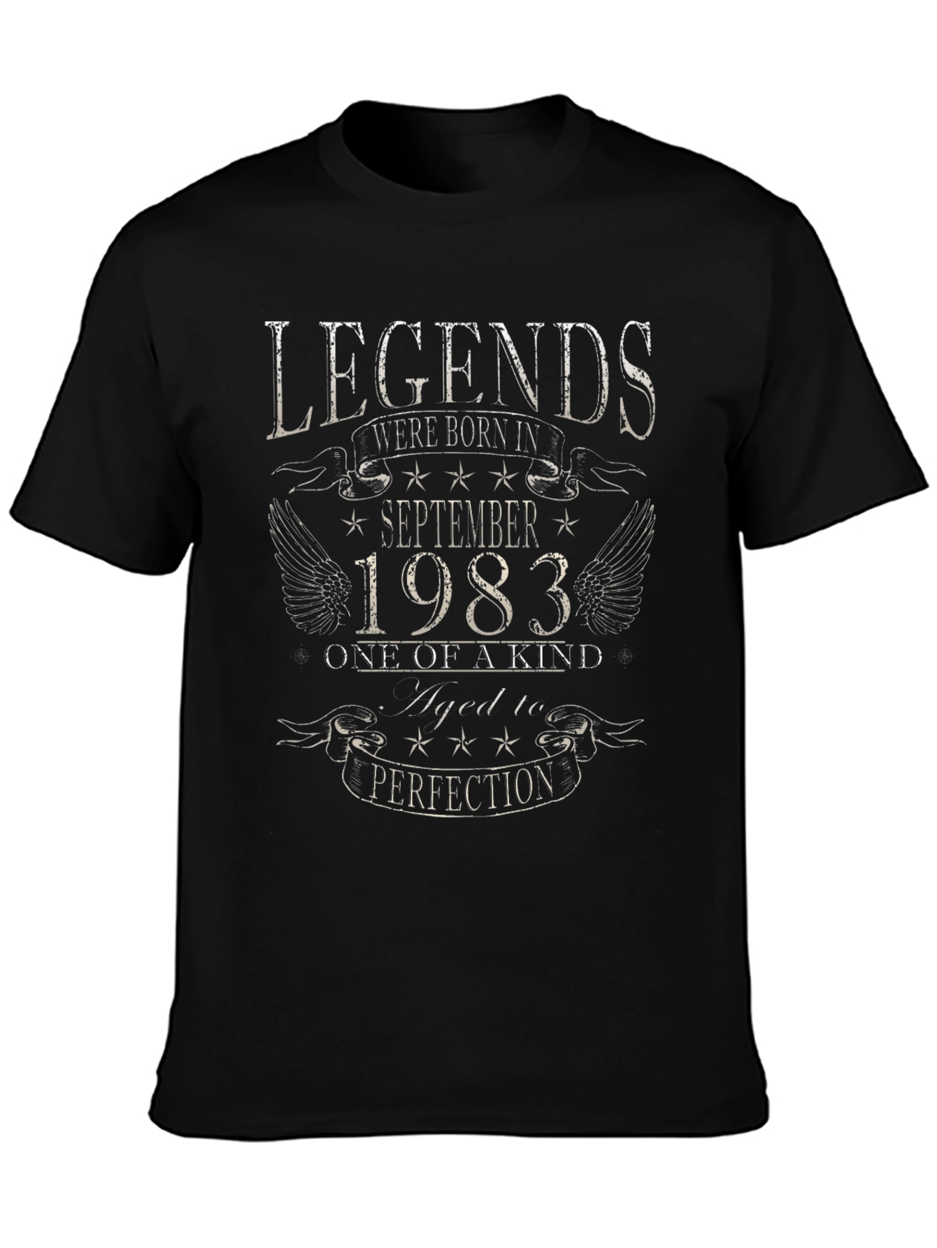 Black Legends September 1983 T-Shirt view 3