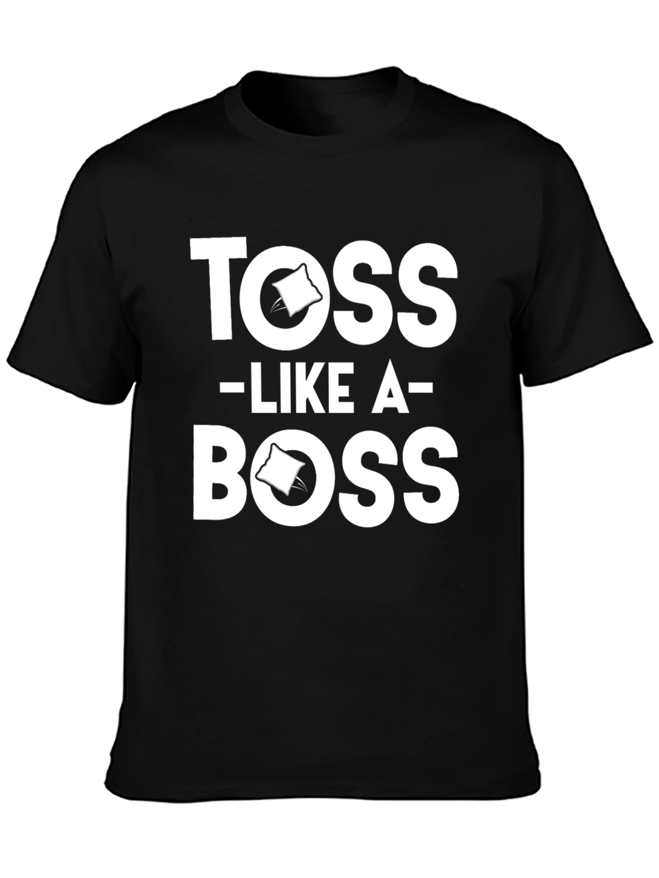 Toss Like A Boss Funny Graduation T-Shirt - 3