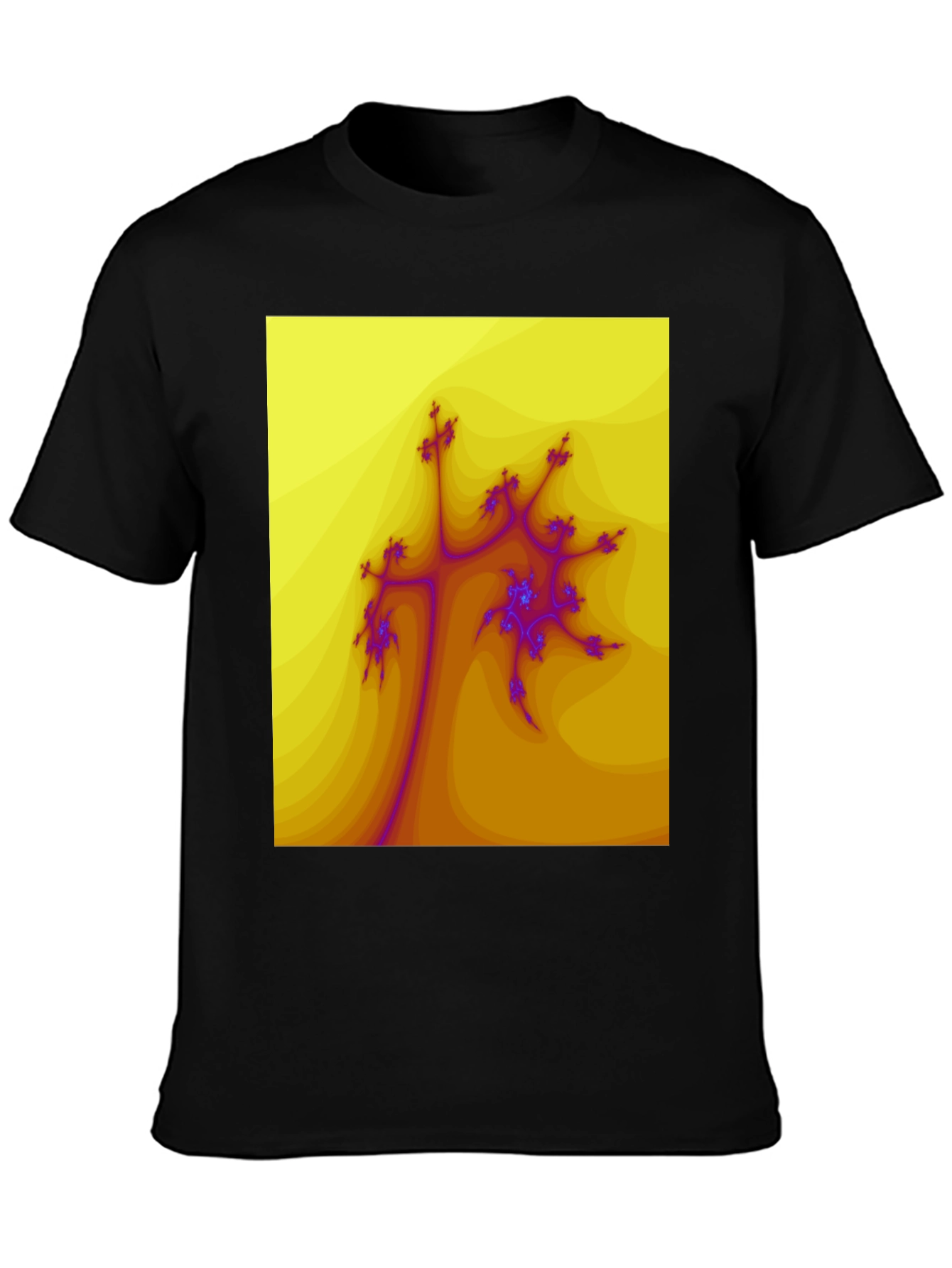 Fractal Art Graphic Tee - Unique Design - 3
