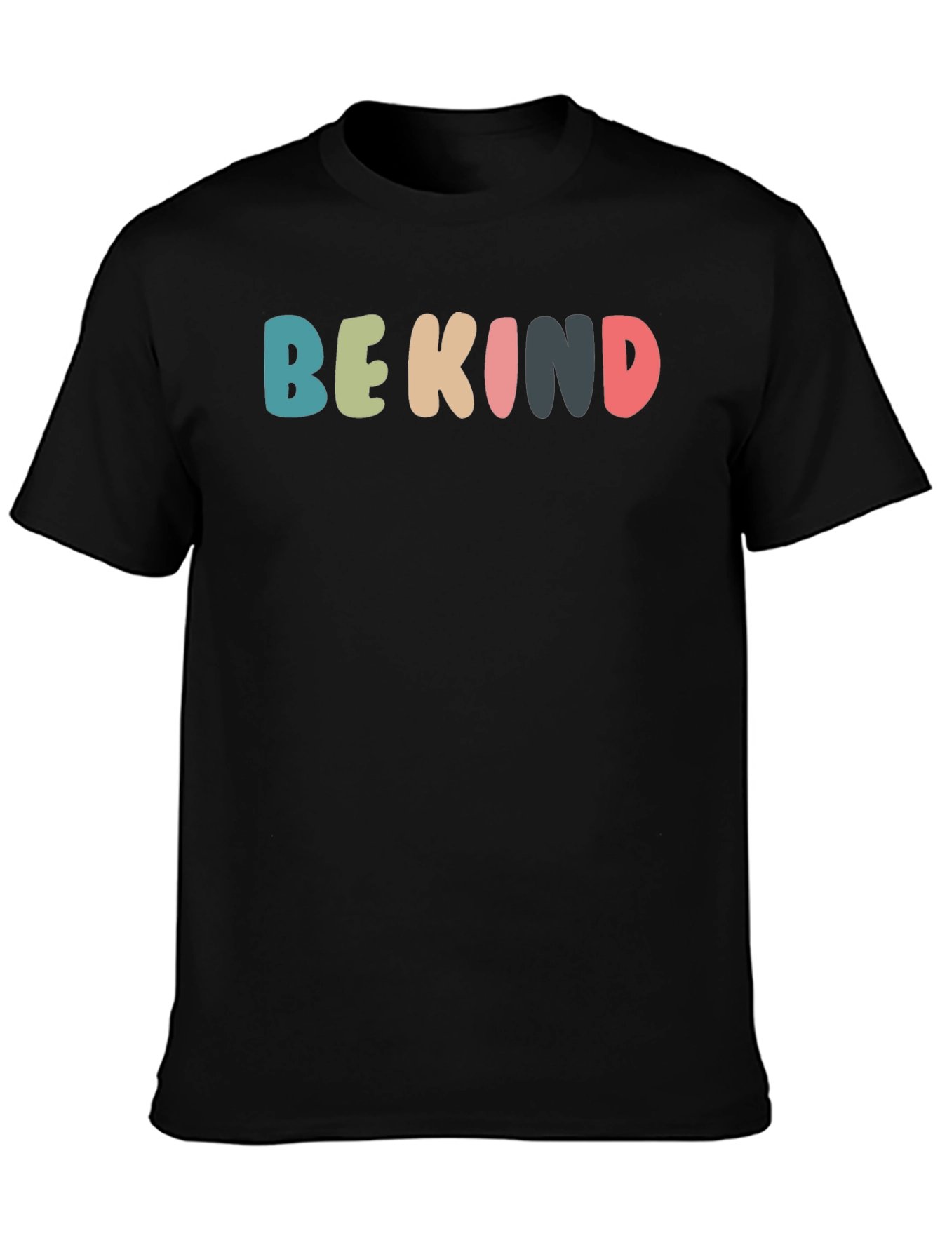 Black Be Kind Graphic Tee - Comfort Fit view 3
