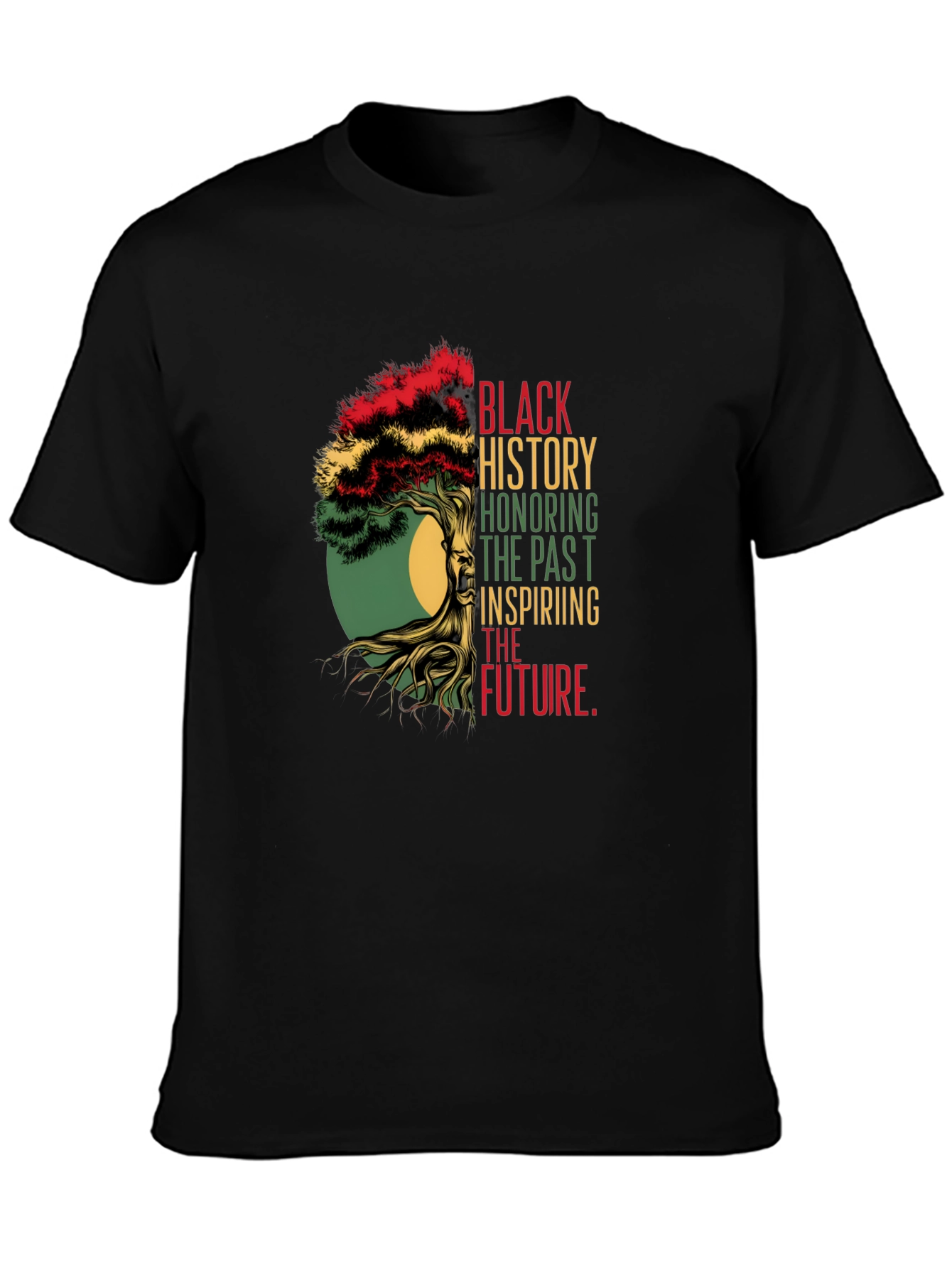 Black Black History T-Shirt: Honoring the Past, Inspiring Future view 3