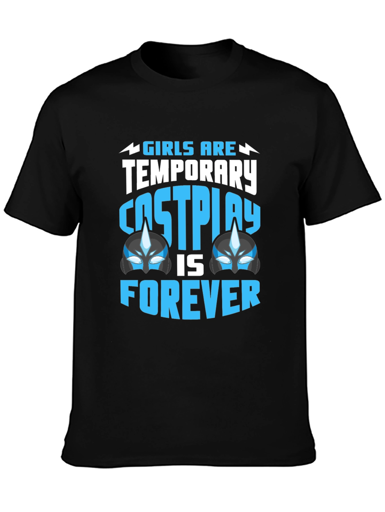 Black Cosplay is Forever Graphic Tee view 3