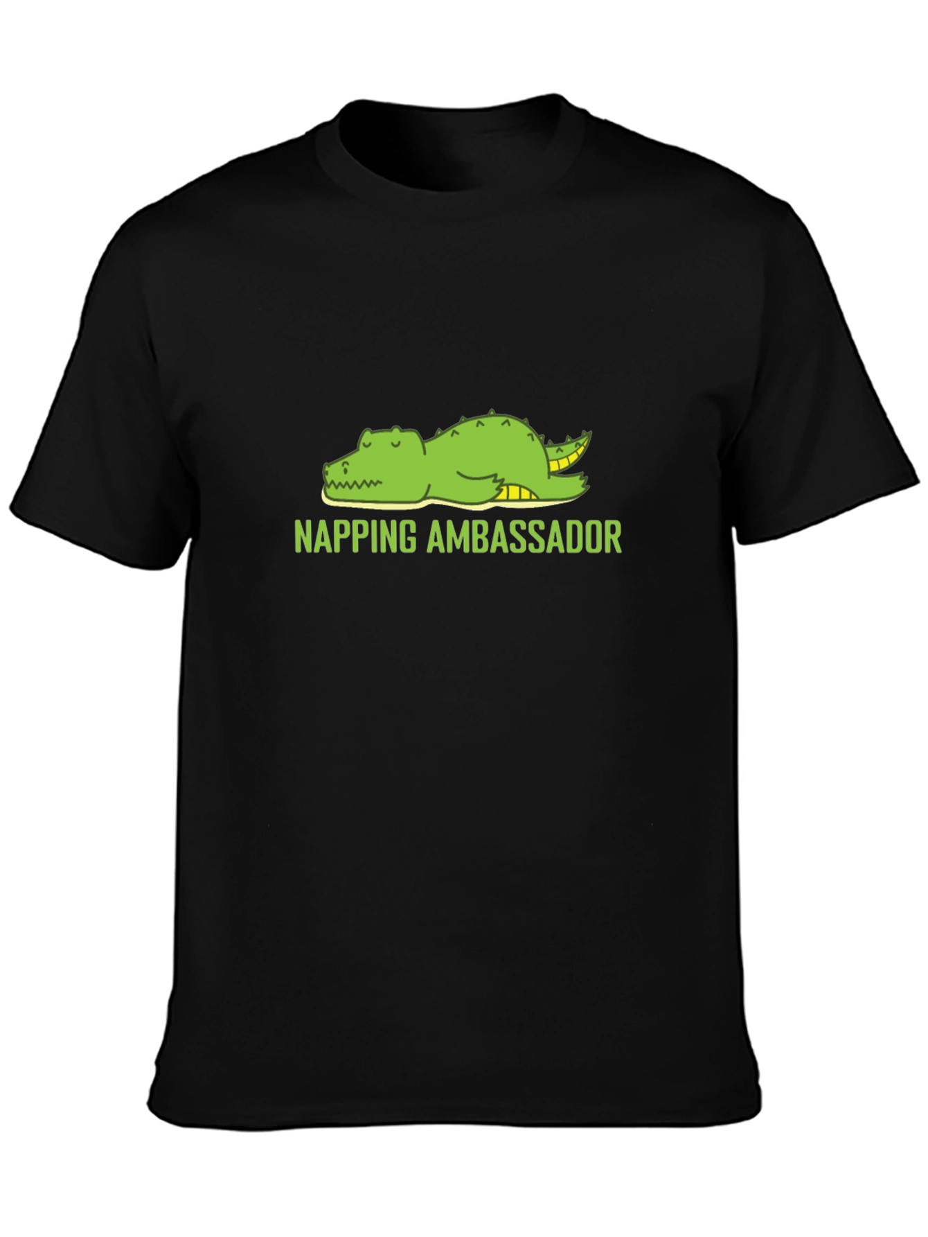 Black Napping Ambassador Graphic T-Shirt view 3