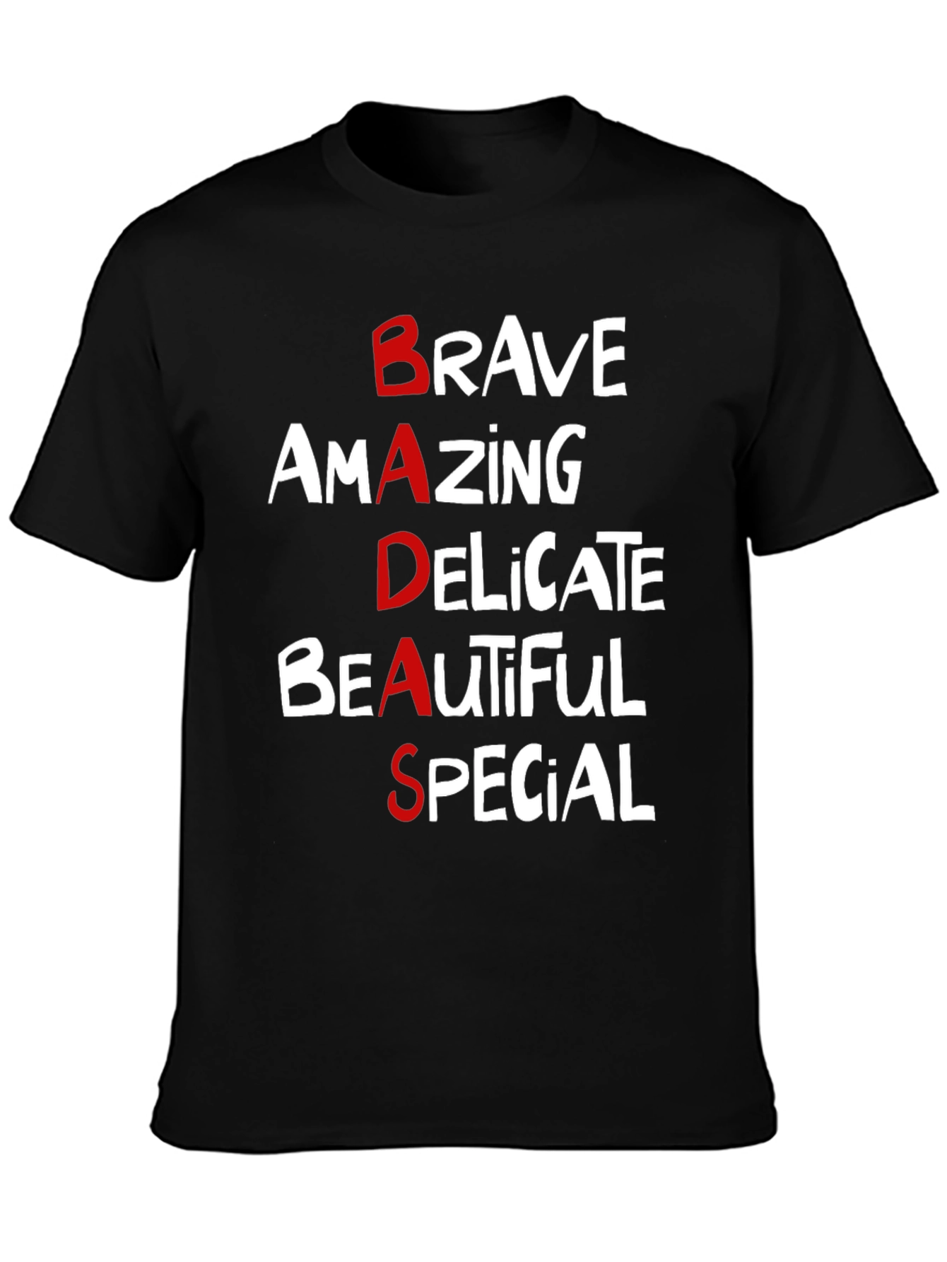 Brave Amazing T-Shirt:  Inspirational Graphic Tee - 3