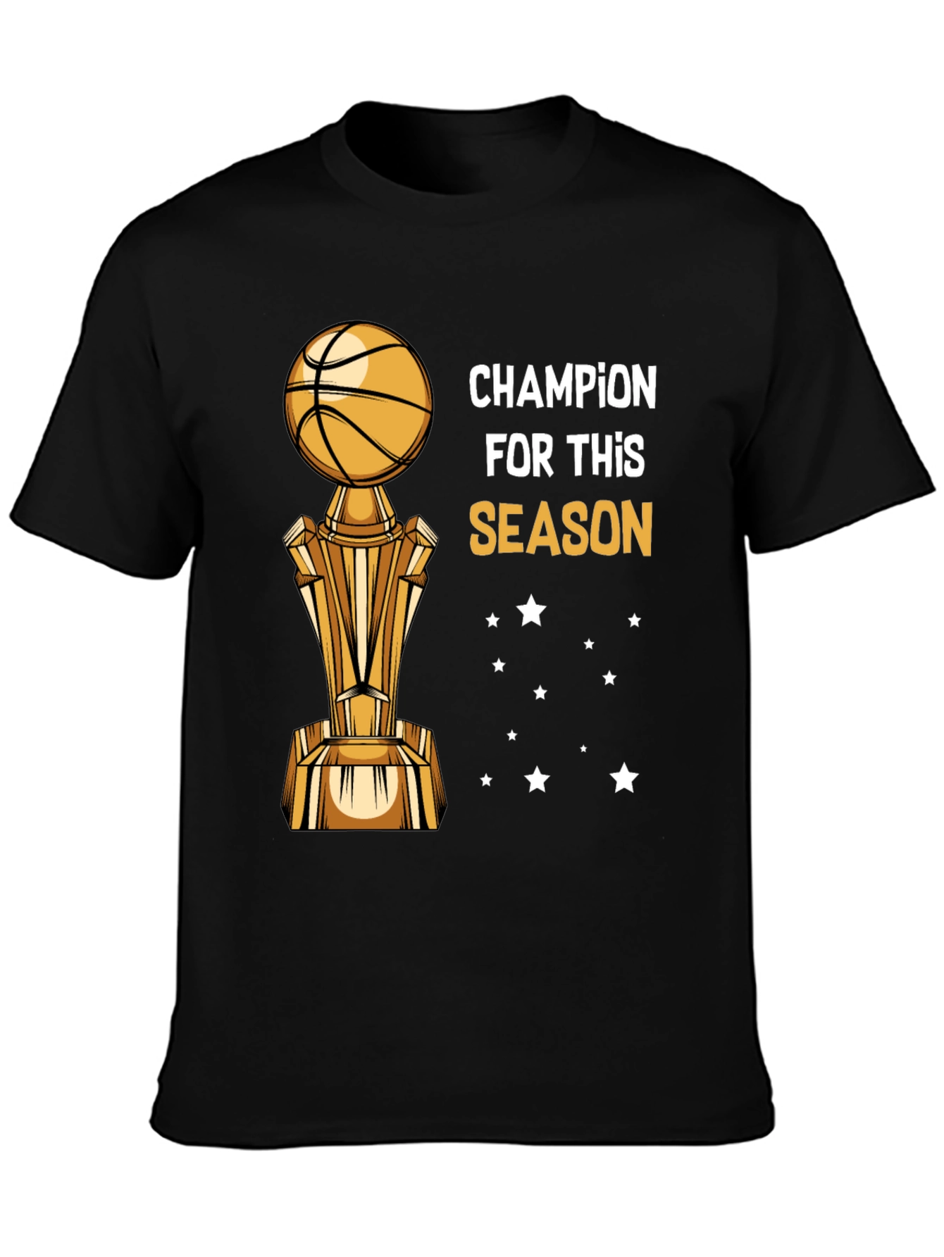Black Basketball Champion T-Shirt view 3