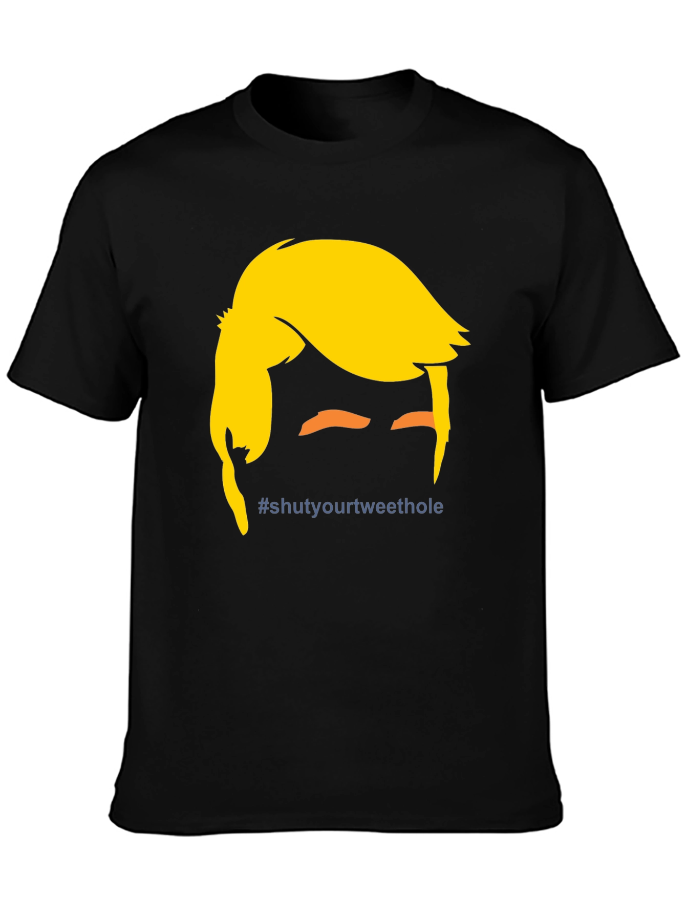 Black Political Humor Graphic Tee view 3