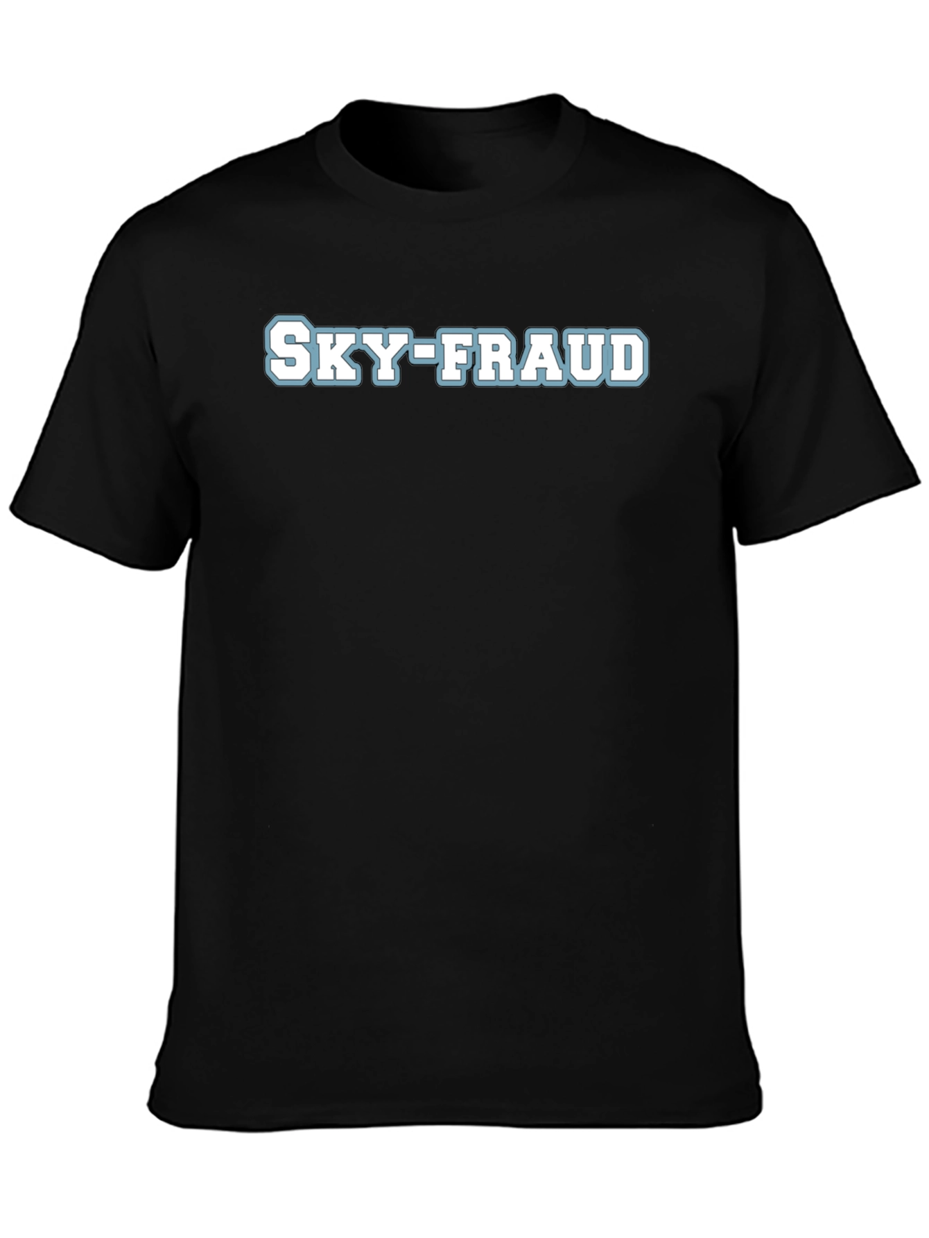 Black Sky-Fraud Graphic T-Shirt view 3