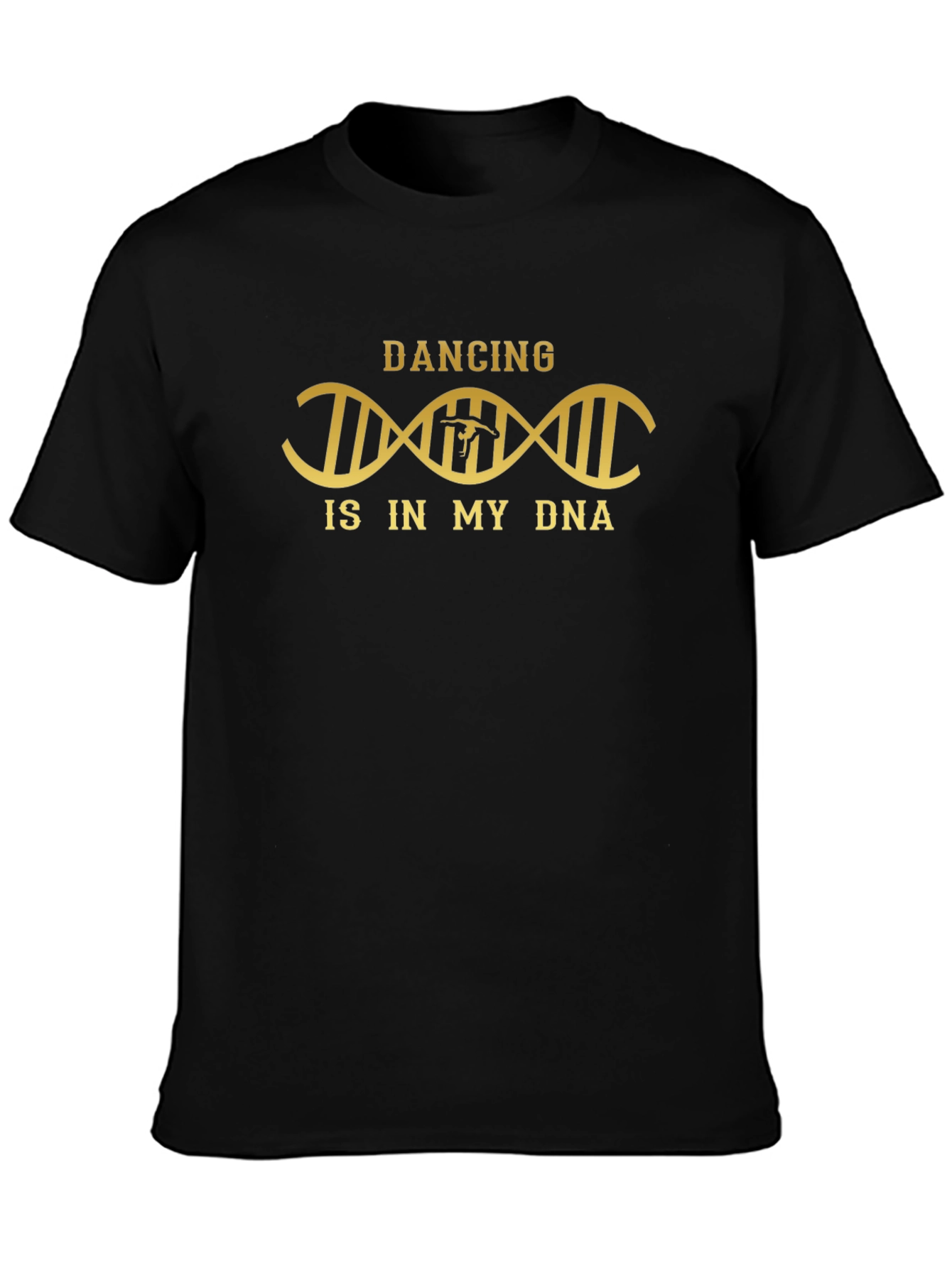 Black Dancing is in My DNA T-Shirt view 3