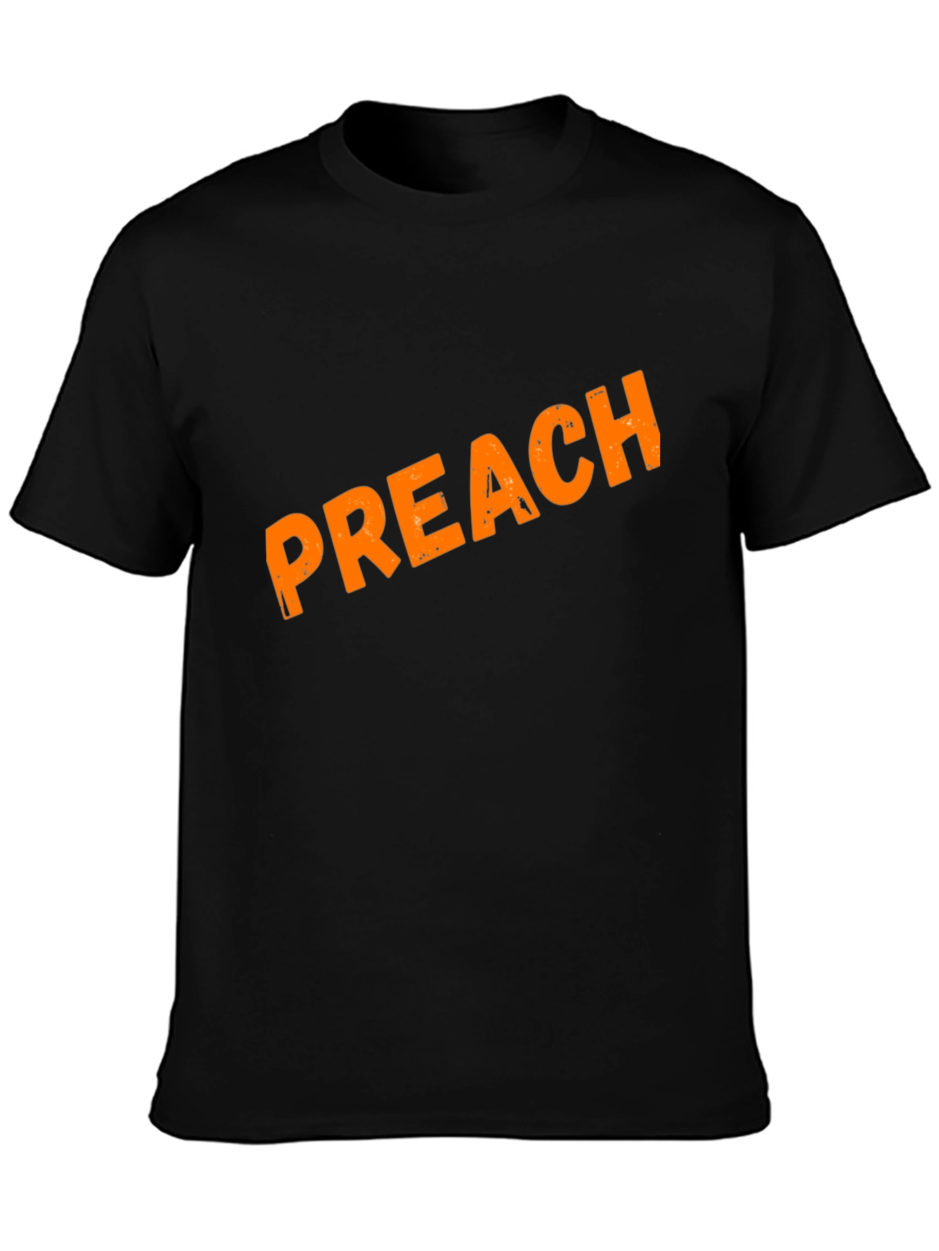 Black Preach Graphic Tee - Classic Black view 3