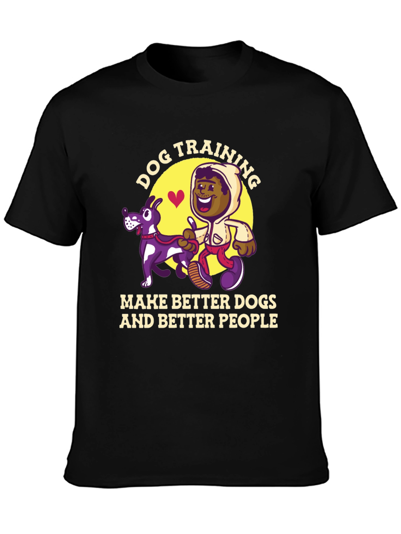 Dog Training Graphic T-Shirt - 3