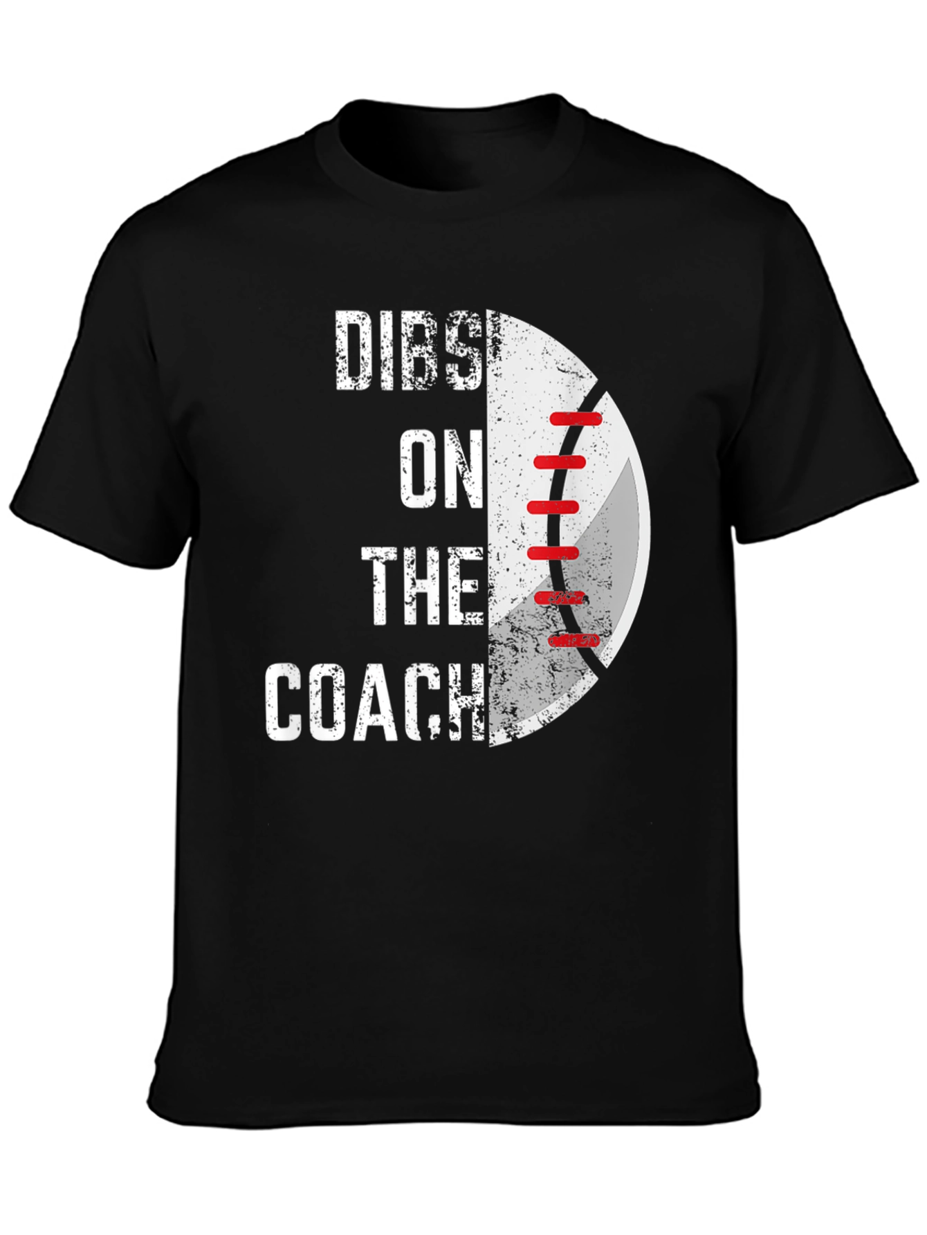 Black Dibs on The Coach Baseball Graphic Tee view 3