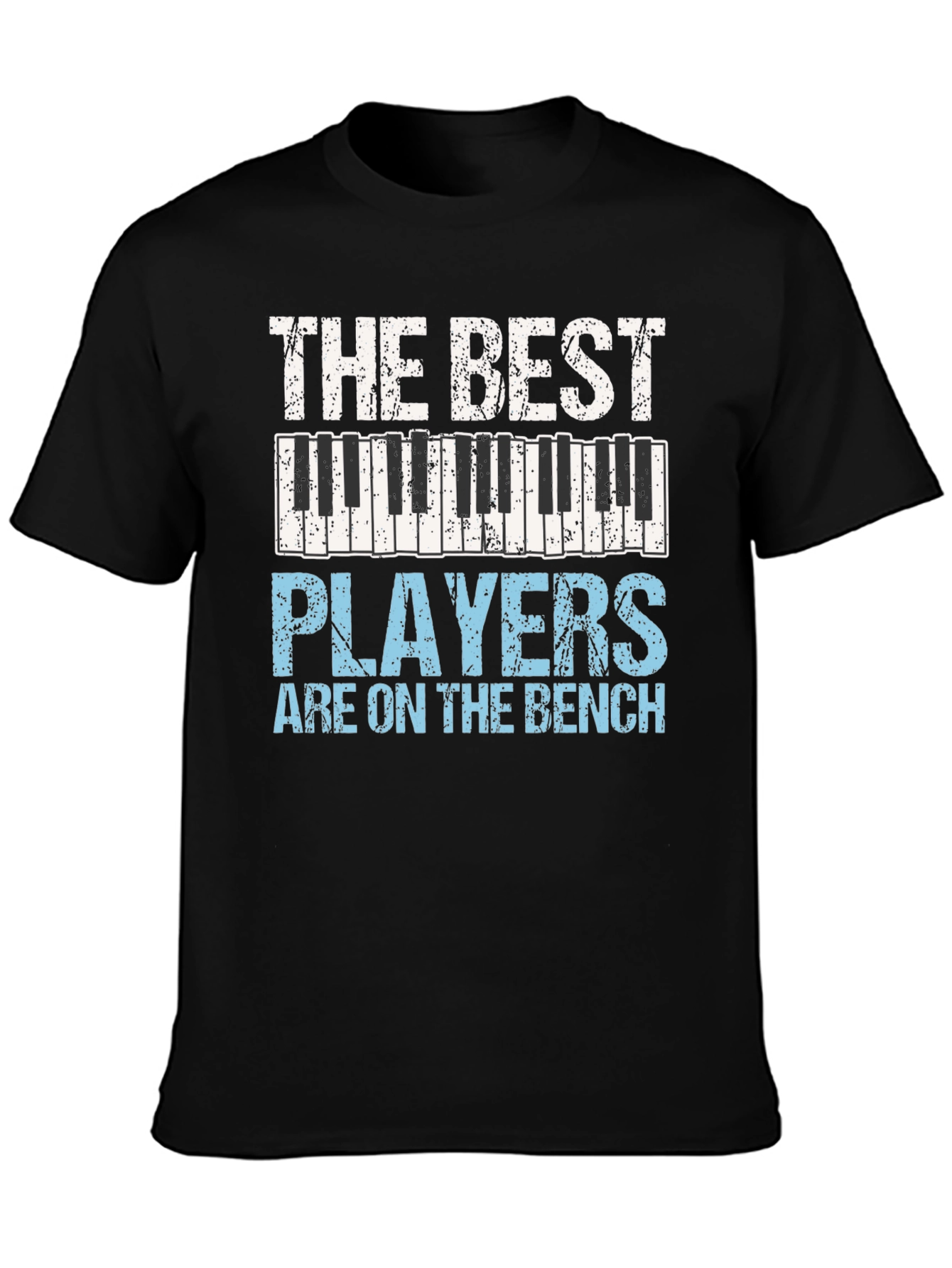 Black The Best Players on the Bench Graphic Tee view 3