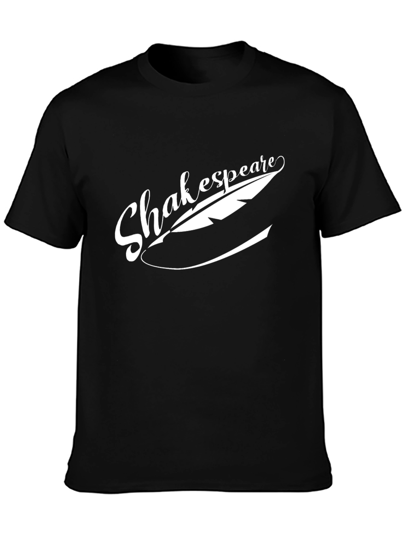 Shakespeare Quill Black Graphic Tee - 3