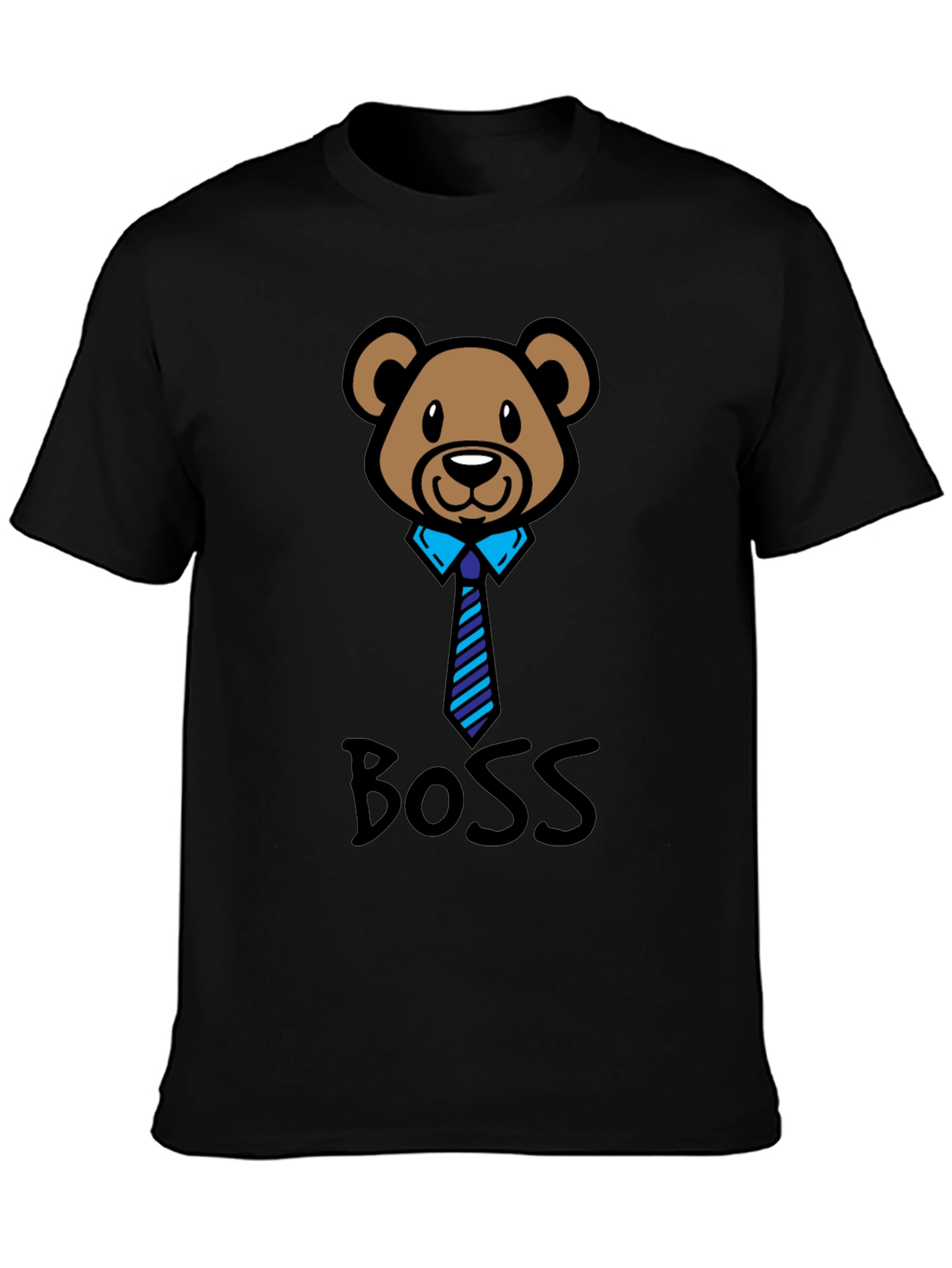 Black Boss Bear T-Shirt view 3