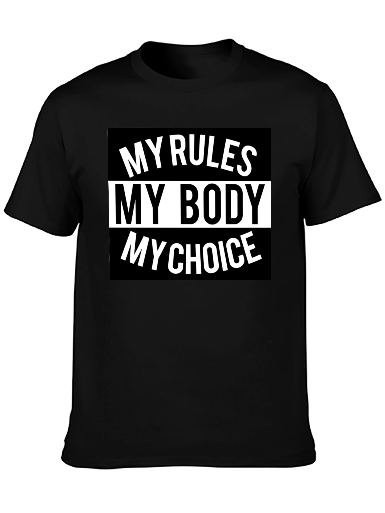 Black My Body, My Choice Graphic Tee view 3