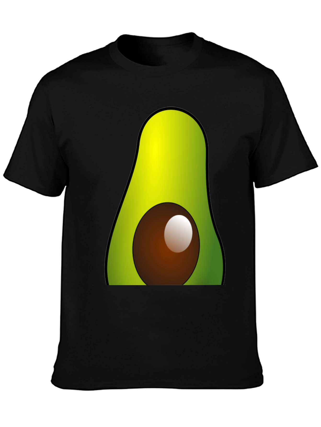 Black Avocado Graphic Tee - Cool & Casual view 3