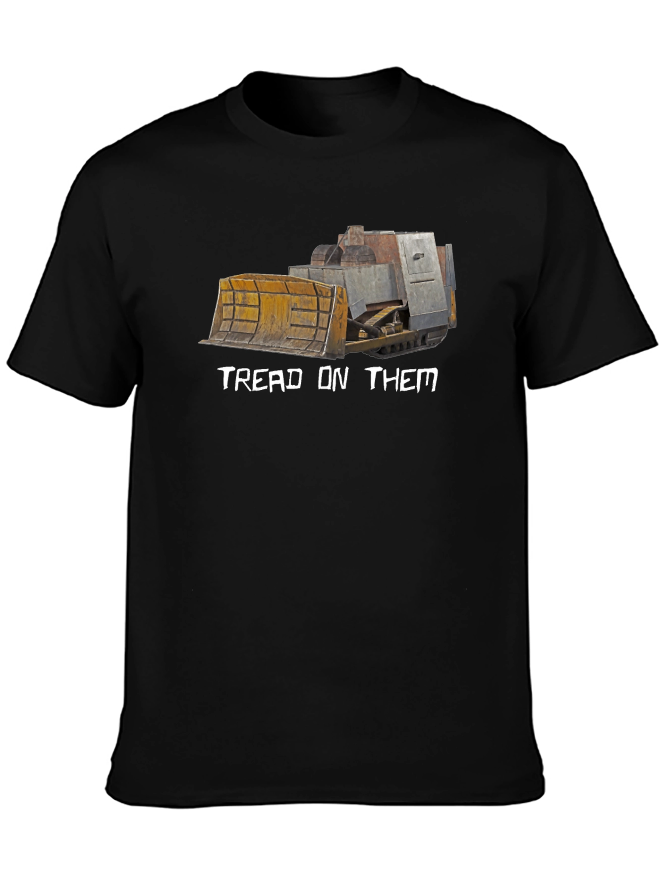 Black Tread On Them T-Shirt view 3
