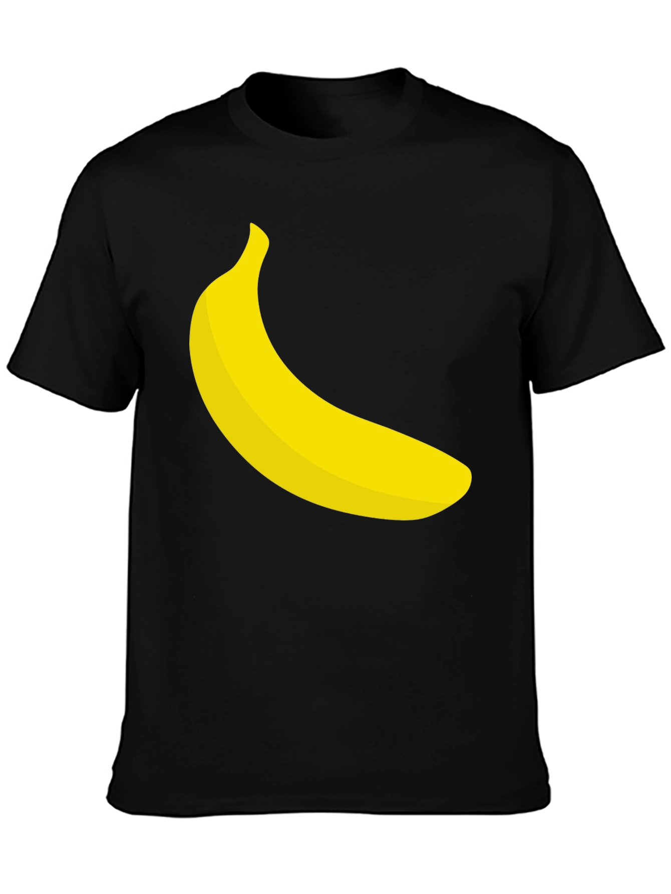 Black Banana Graphic Black T-Shirt - Fun & Quirky view 3