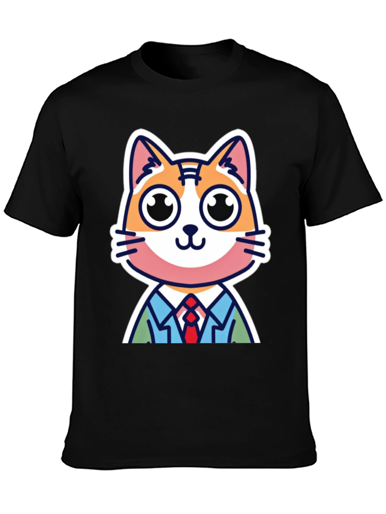 Black Cat Boss T-Shirt view 3
