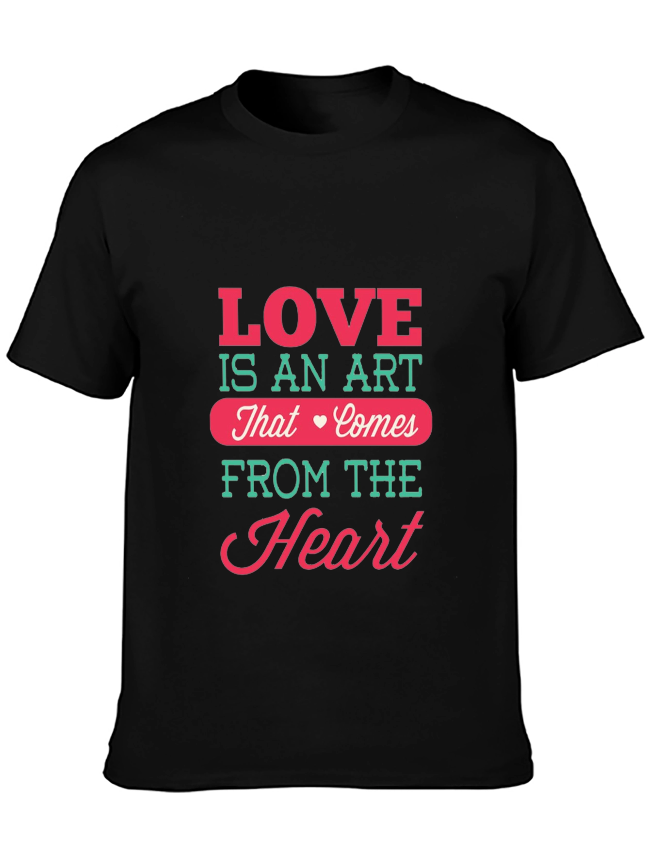 Black Love is an Art T-Shirt view 3