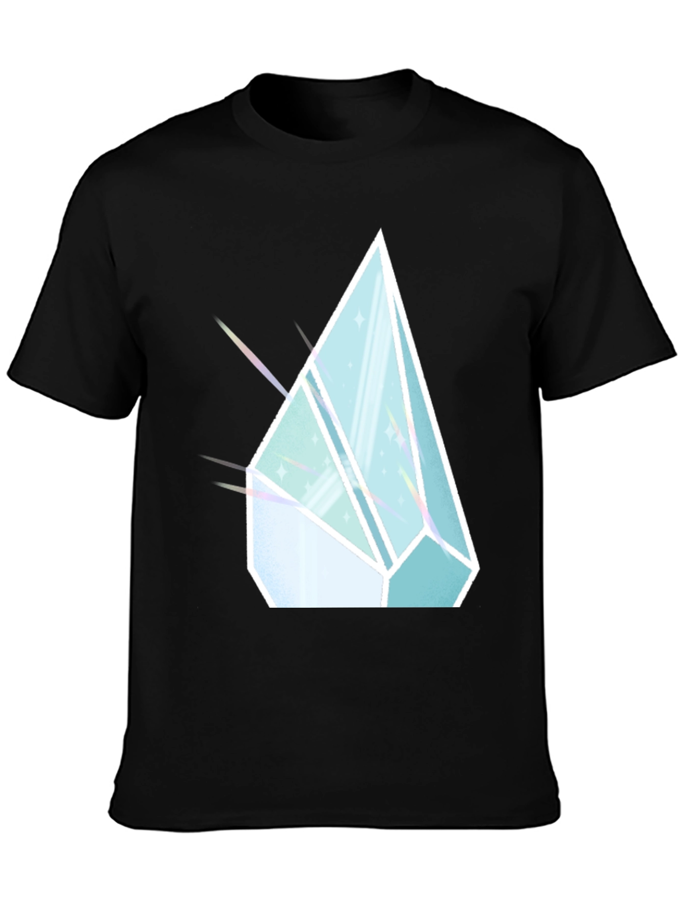 Black Prism Graphic T-Shirt - Modern Style view 3
