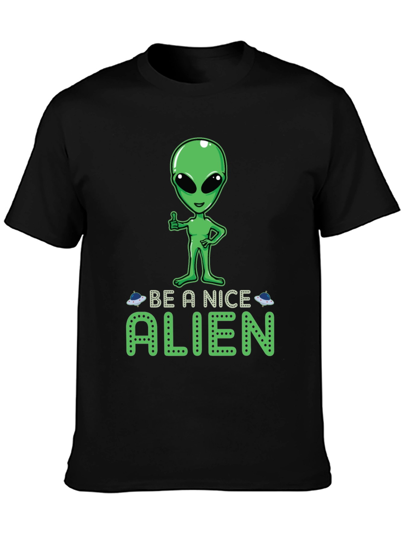 Be A Nice Alien Graphic Tee - 3
