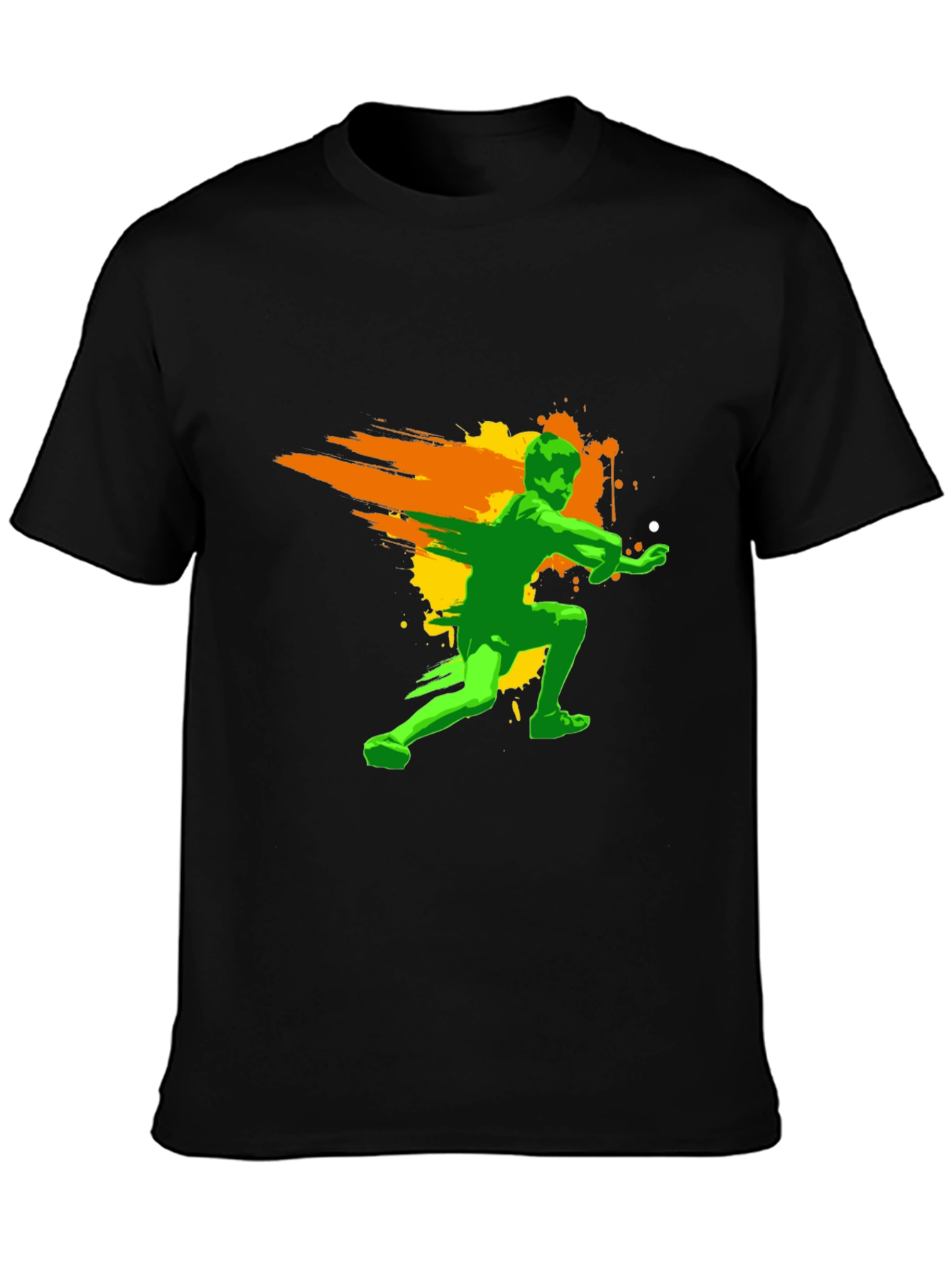 Black Martial Arts Black T-Shirt view 3