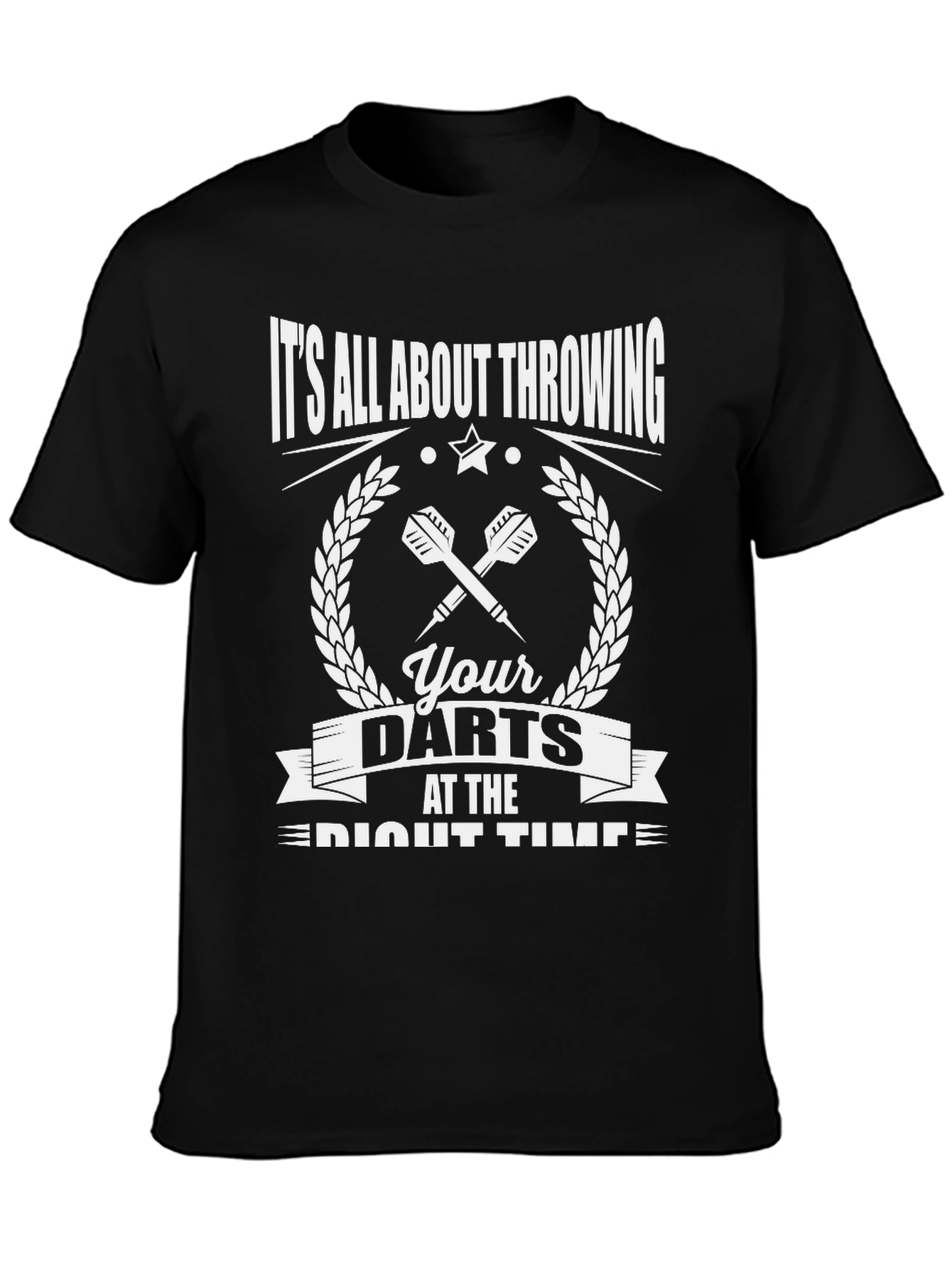 Darts Throwing T-Shirt - It's All About Throwing Darts - 3