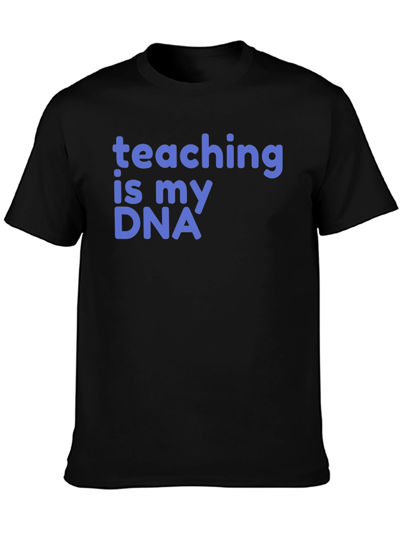 Black Teaching is My DNA Graphic T-Shirt view 3