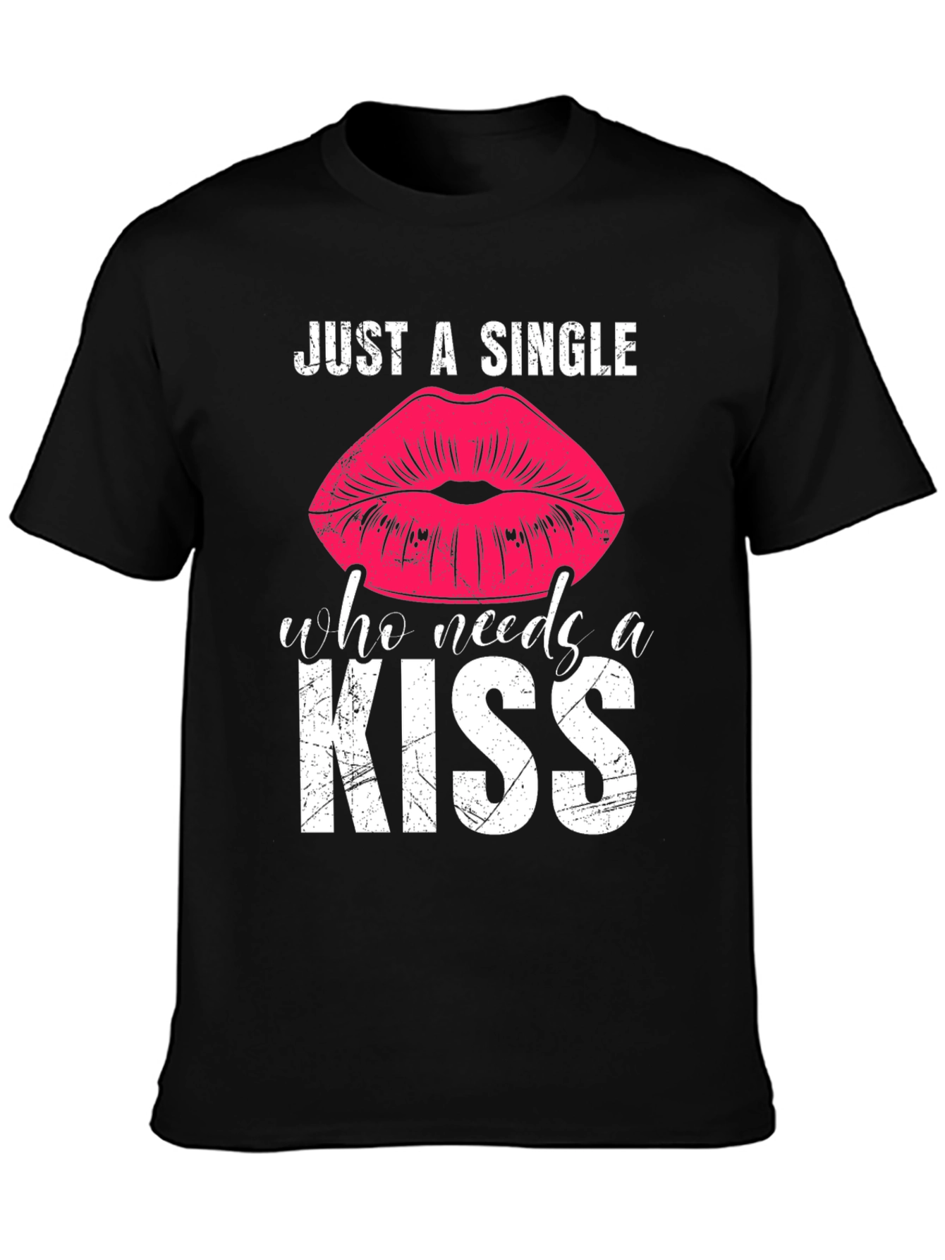 Black Single and Ready to Mingle T-Shirt view 3